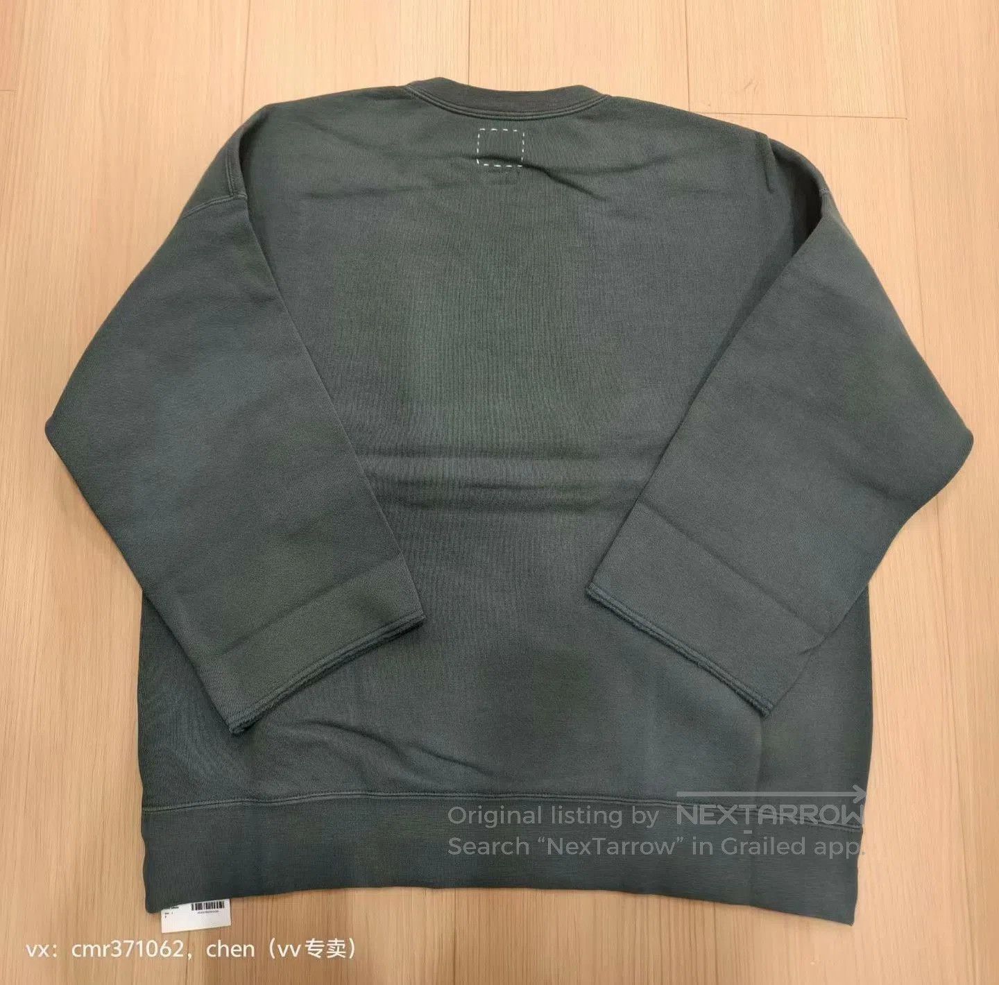 Visvim VISVIM JUMBO SB SWEAT 3/4 DMGD. Size US L / EU 52-54 / 3 - 5 Thumbnail