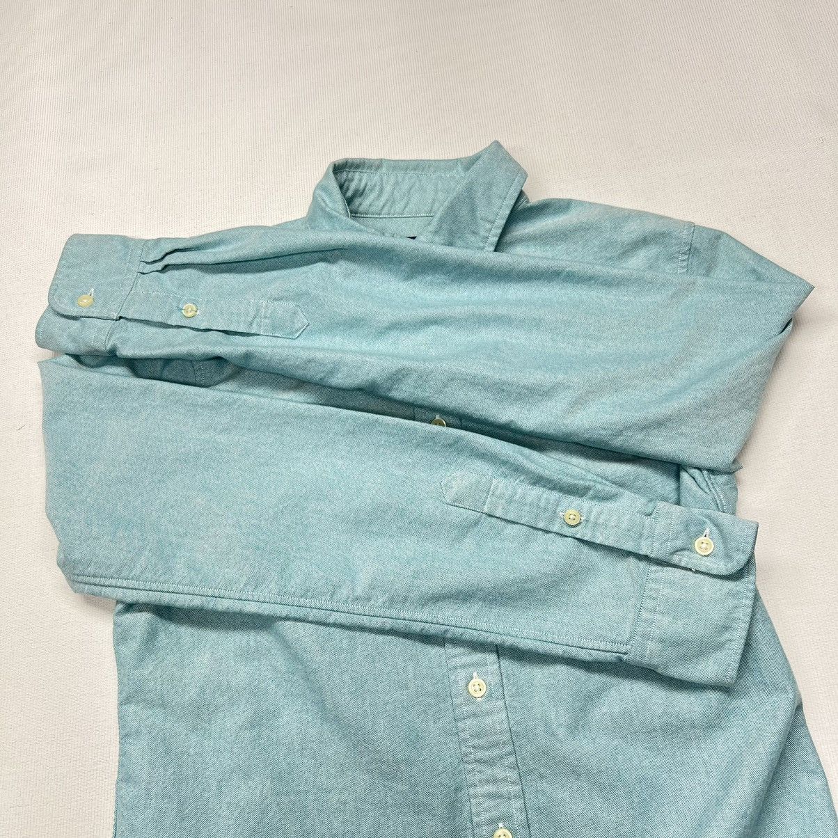 Polo Ralph Lauren Polo Ralph Lauren Shirt Blue Button Down Casual Logo Preppy Size M / US 6-8 / IT 42-44 - 14 Thumbnail