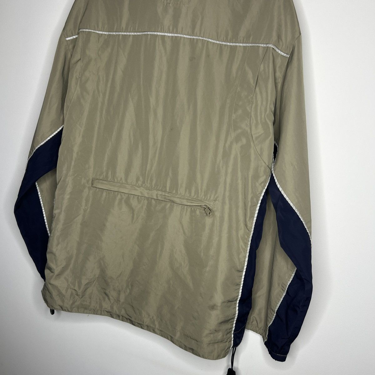Stussy × Vintage Vintage Stussy 90s Jacket Windbreaker Waist Bag Khaki Logo Size US L / EU 52-54 / 3 - 8 Thumbnail