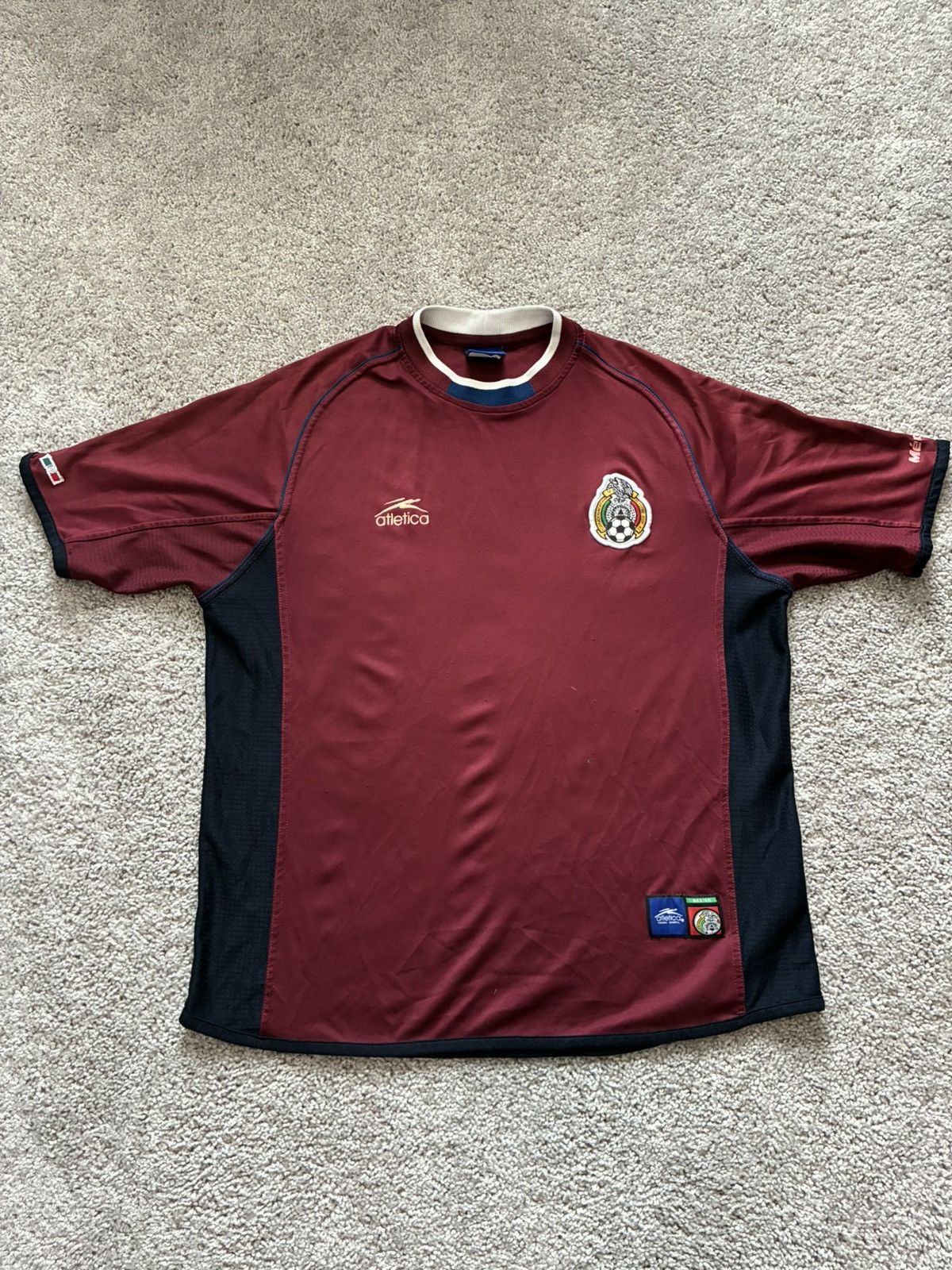 Atletica 2001 Mexico Away Jersey Size US L / EU 52-54 / 3 - 1 Thumbnail