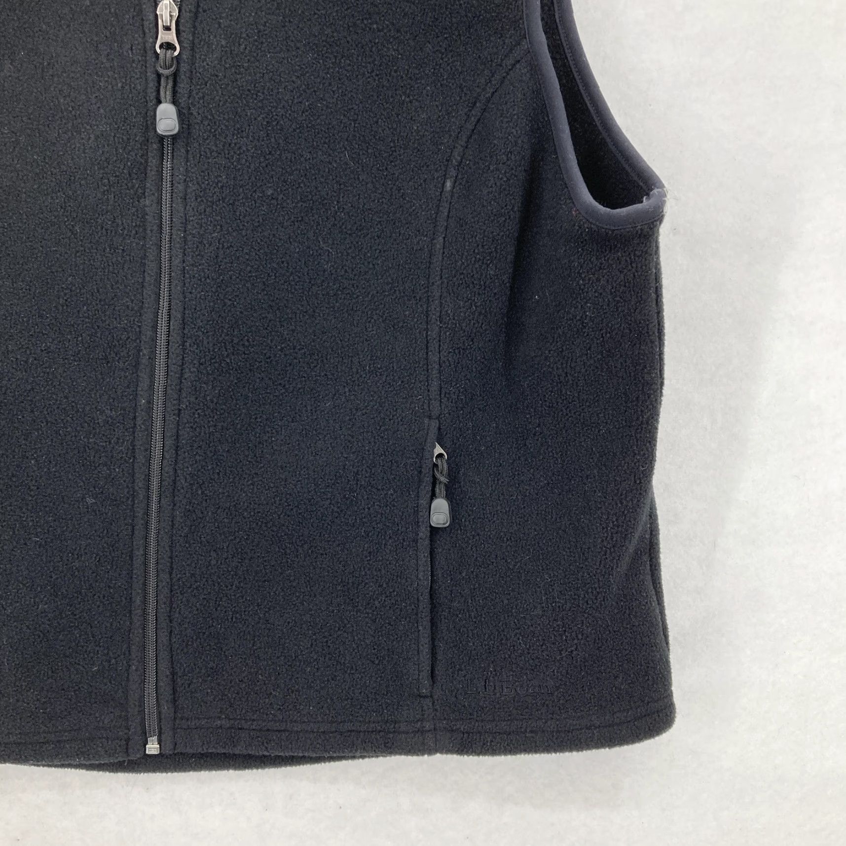 Vintage L.L.Bean Vest Womens 2X Black Polartec Fleece Warm Full Zip Pockets Outdoors Size XXL / US 16-18 / IT 52-54 - 3 Thumbnail