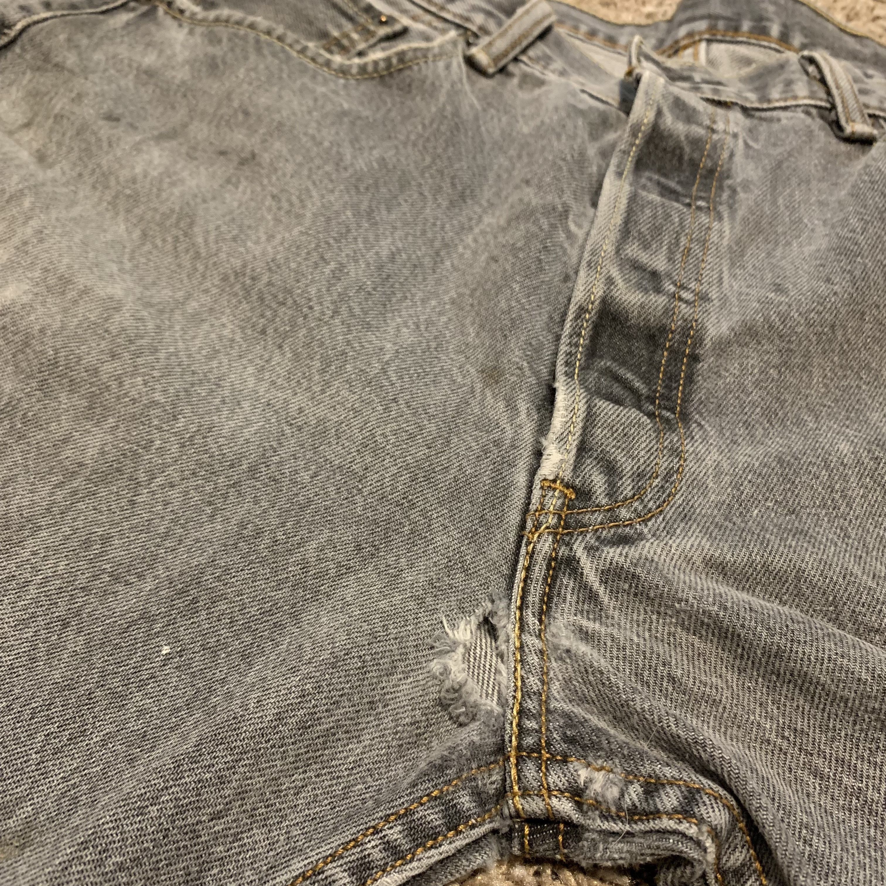 Levi's LEVI'S 501 THRASHED JEANS Size US 36 / EU 52 - 4 Thumbnail