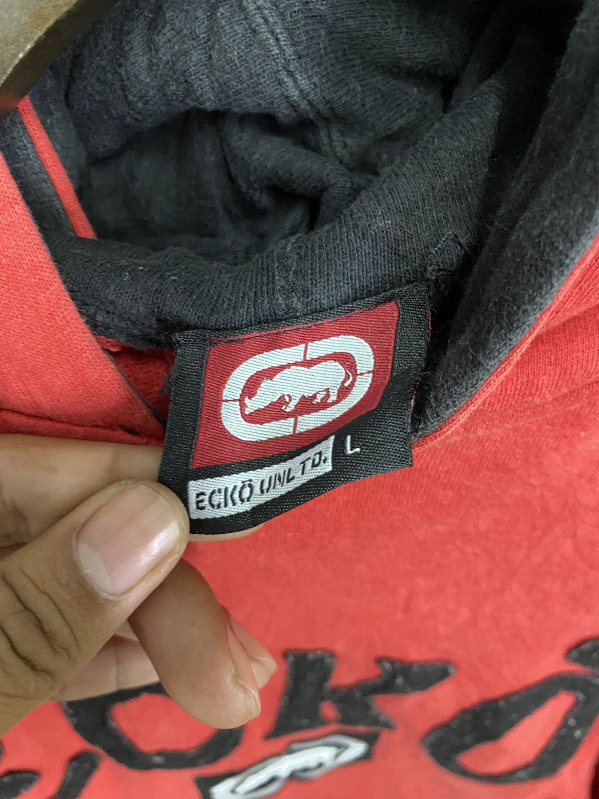 Ecko Unltd. × Marc Ecko Vintage ecko unltd hoodie pullover size L Size US L / EU 52-54 / 3 - 6 Thumbnail