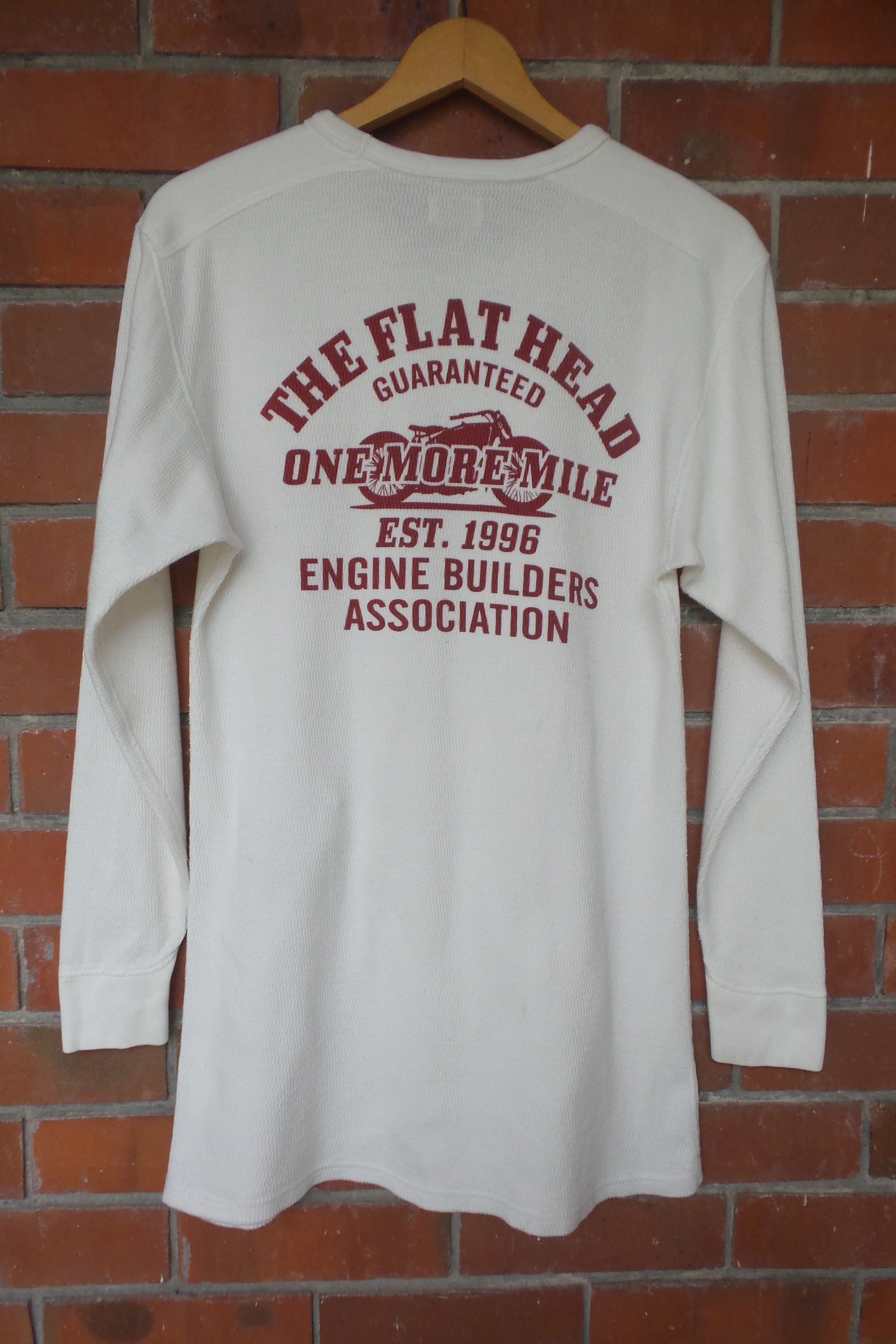 Japanese Brand × The Flat Head The Flat Head Long Sleeves T-shirts Size US XS / EU 42 / 0 - 6 Thumbnail