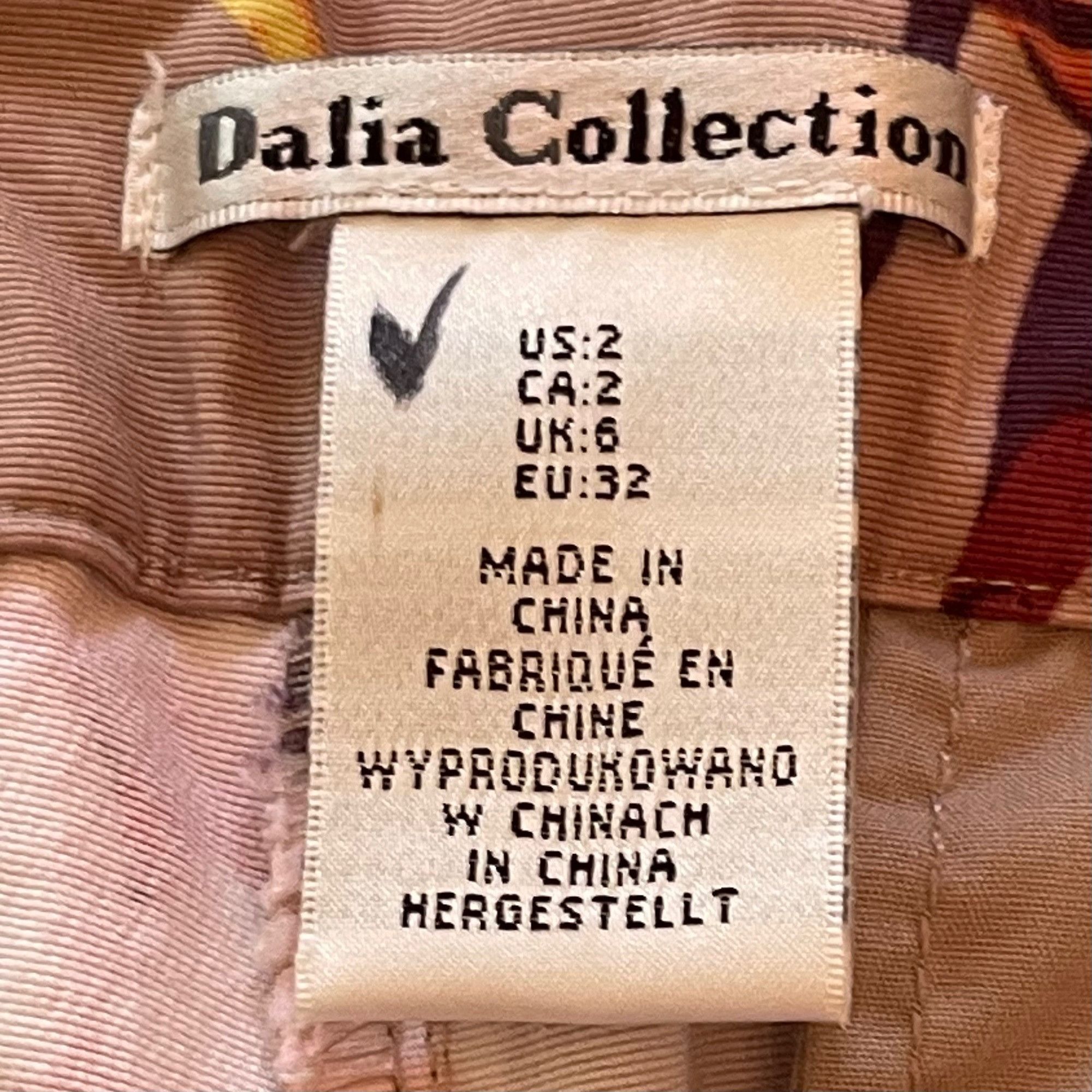 Other Women's Capri Pants Tropical Floral Size 2 Stretch Dalia Col Size 26" / US 2 / IT 38 - 3 Thumbnail