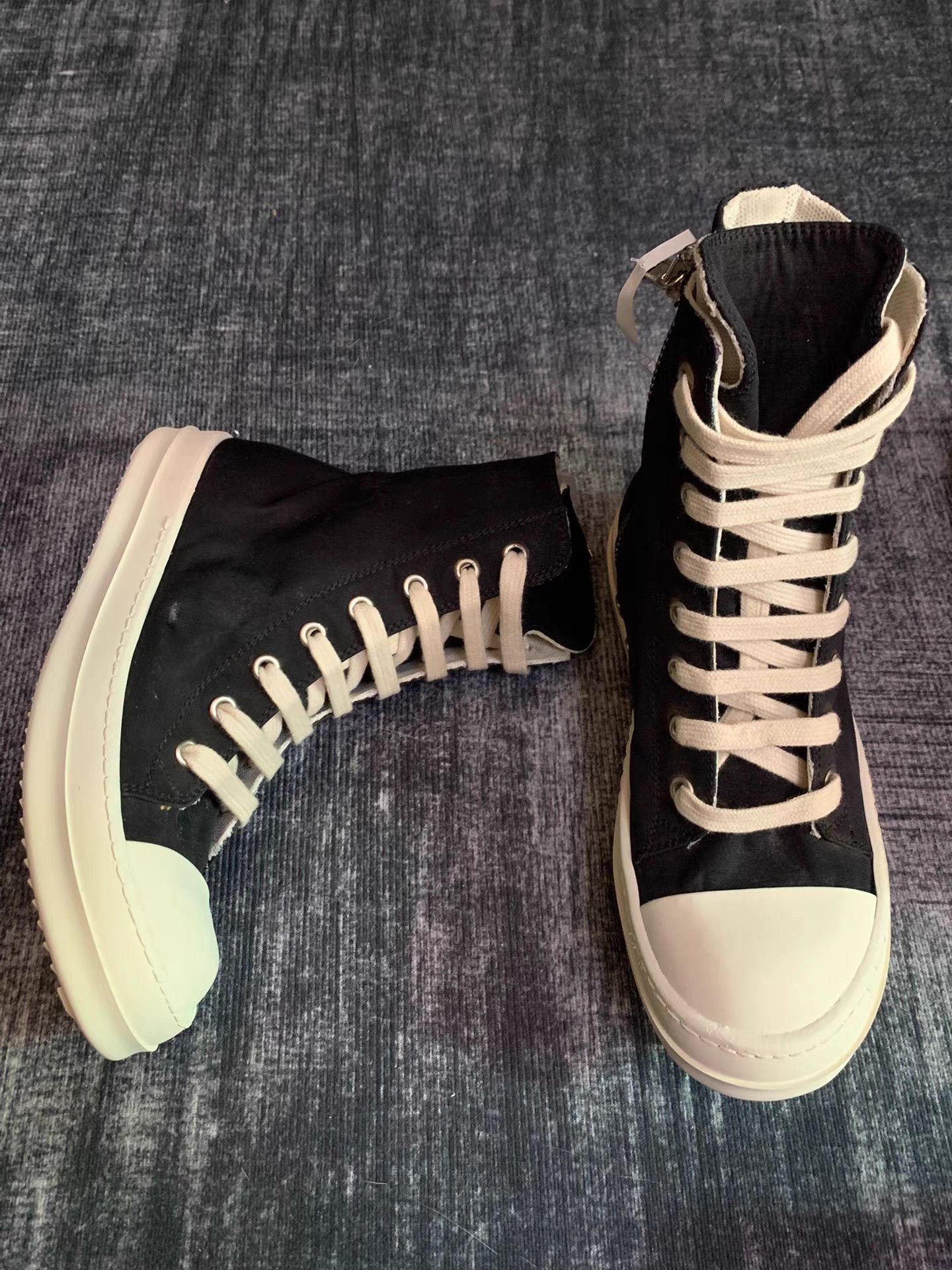 Rick Owens Rick Owens DRKSHDW Waxed Turbo Cyclops Size US 6 / IT 36 - 4 Thumbnail