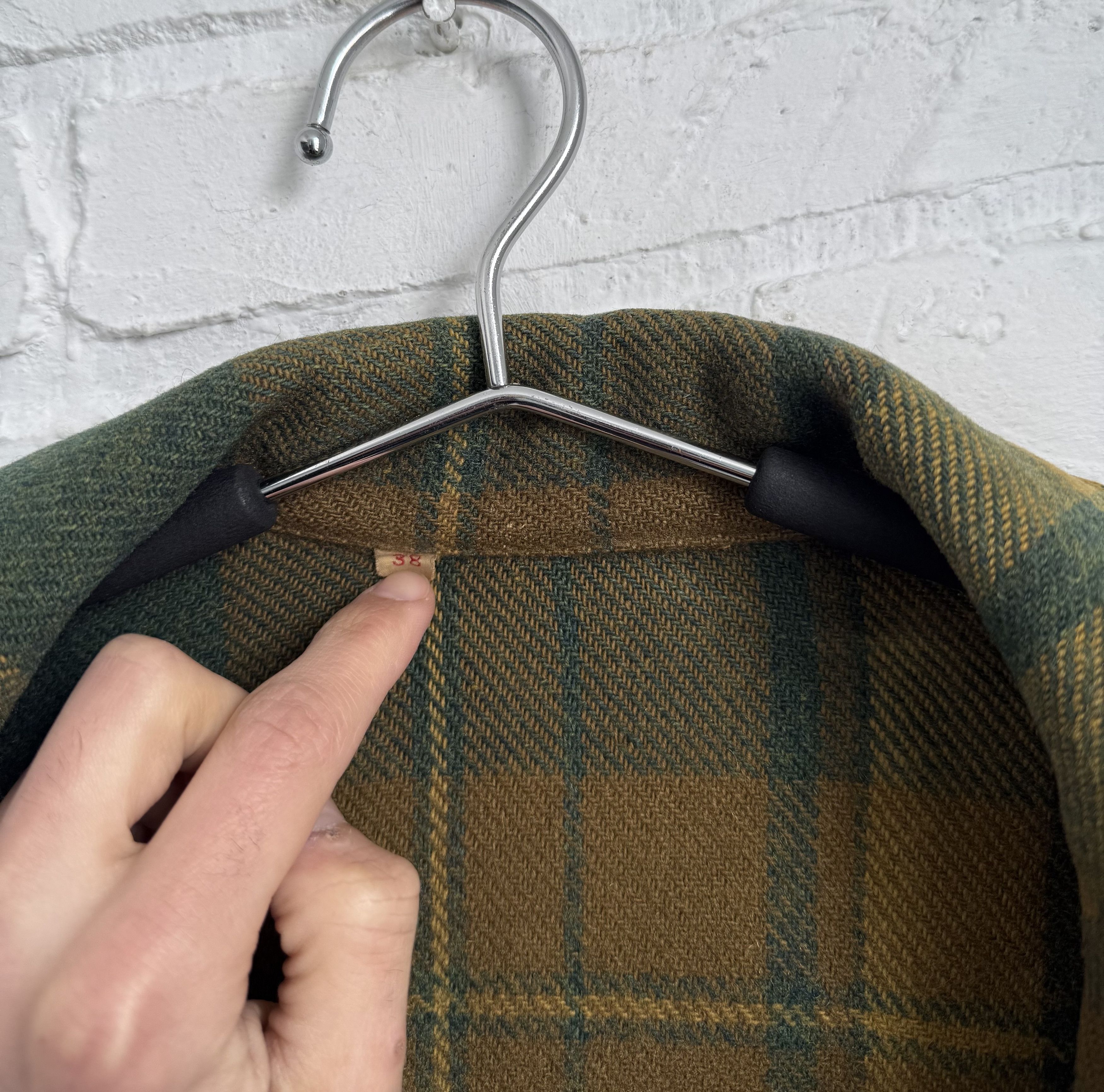 Woolrich Woolen Mills Vintage 1950s WOOLRICH Wool hunting Plaid over Shirt Jacket Size US M / EU 48-50 / 2 - 2 Thumbnail