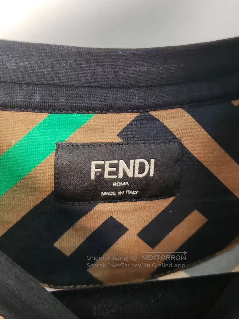 Fendi Fendi Full Print Short Sleeve Shirt Size US M / EU 48-50 / 2 - 3 Thumbnail
