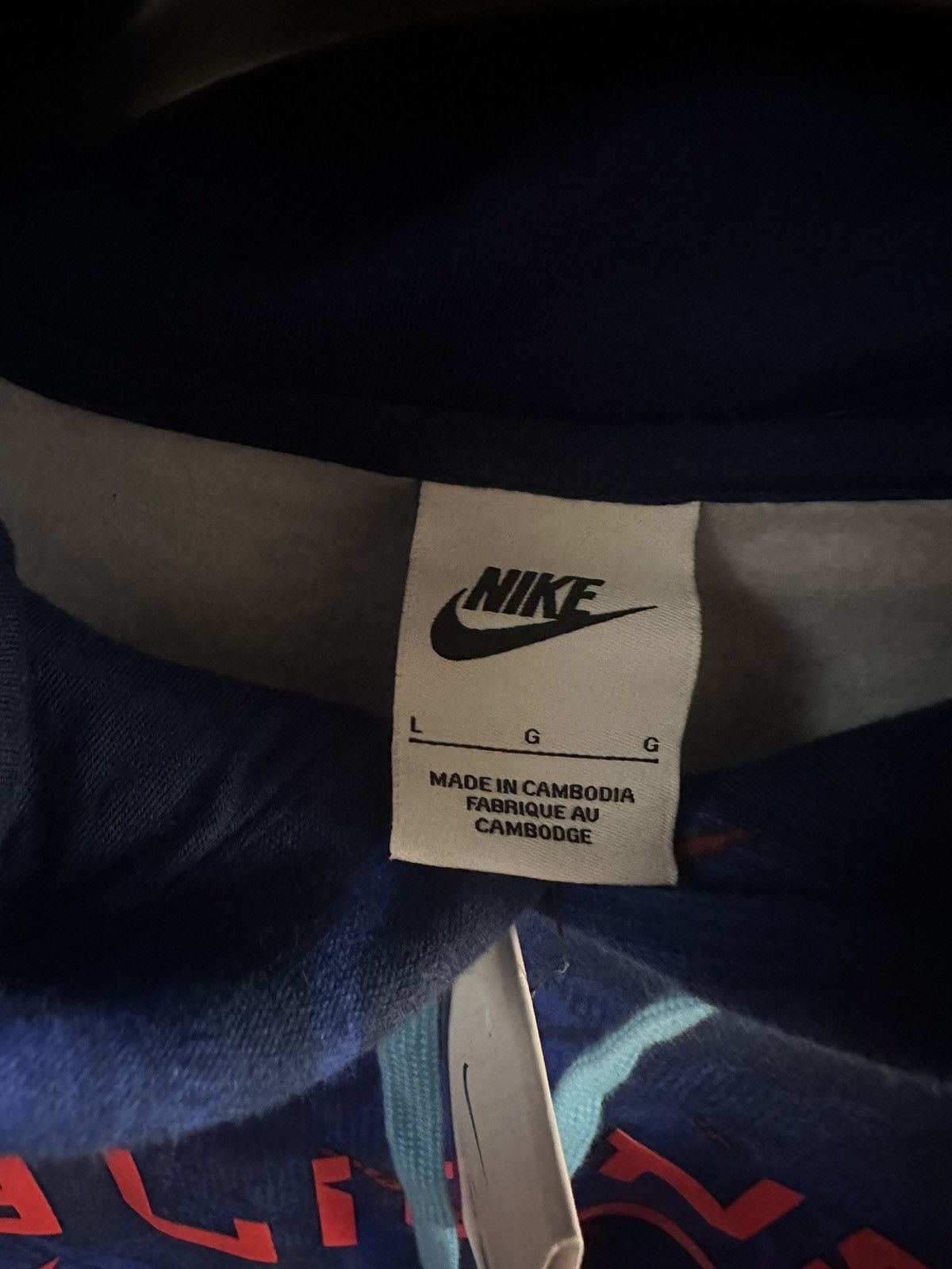 Nike England soccer hoodie size L logo 3 Lions rare Size US L / EU 52-54 / 3 - 3 Thumbnail