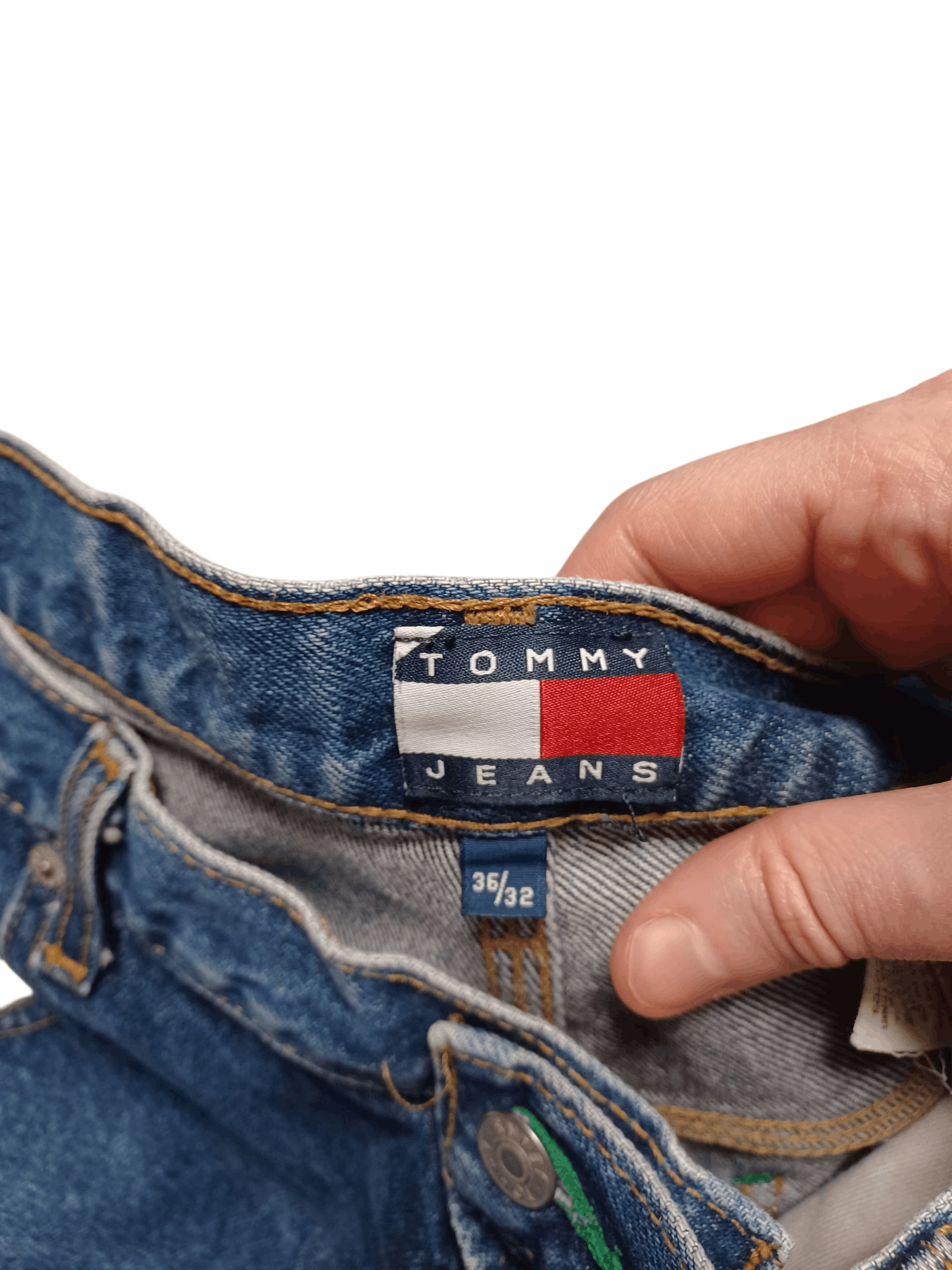 Tommy Hilfiger TOMMY HILFIGER VINTAGE CARPENTER CARGO JEANS DENIM Size US 36 / EU 52 - 7 Thumbnail