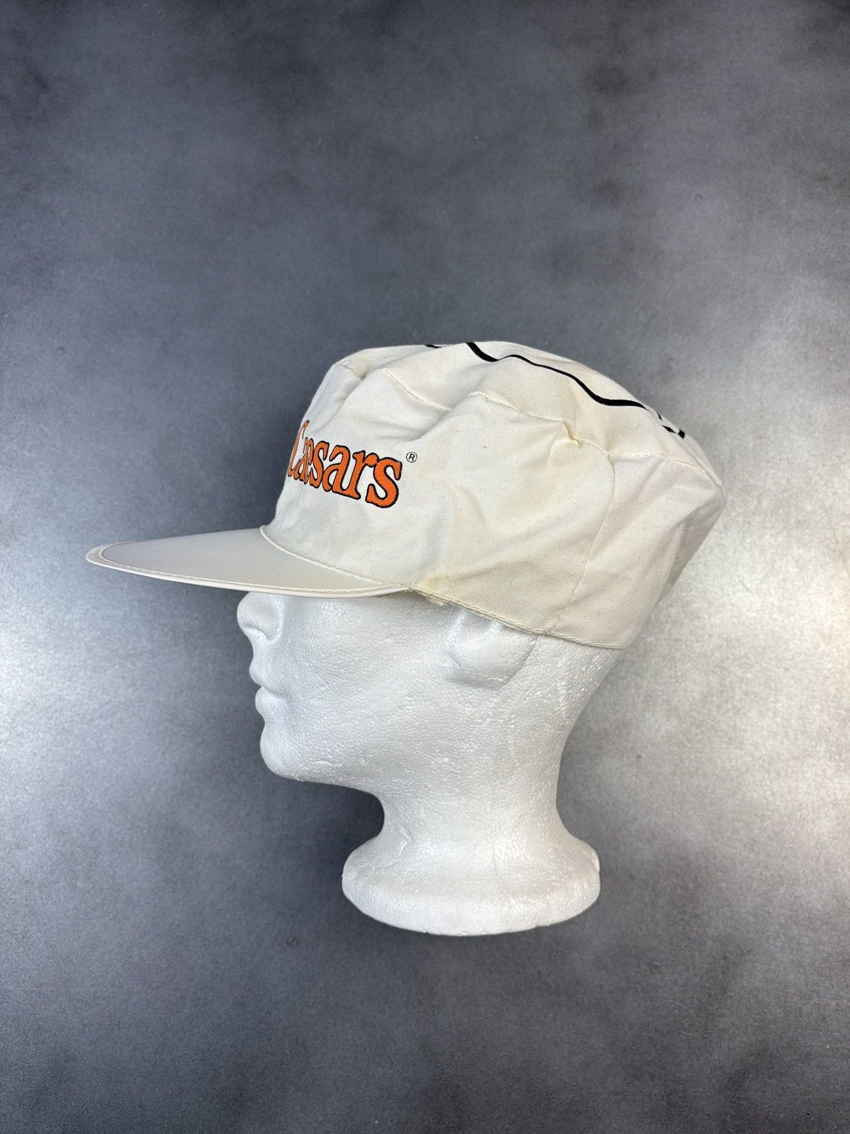 Vintage Vintage Little Caesars Hat Vintage Painters Cap Pillbox 70s Size ONE SIZE - 6 Thumbnail
