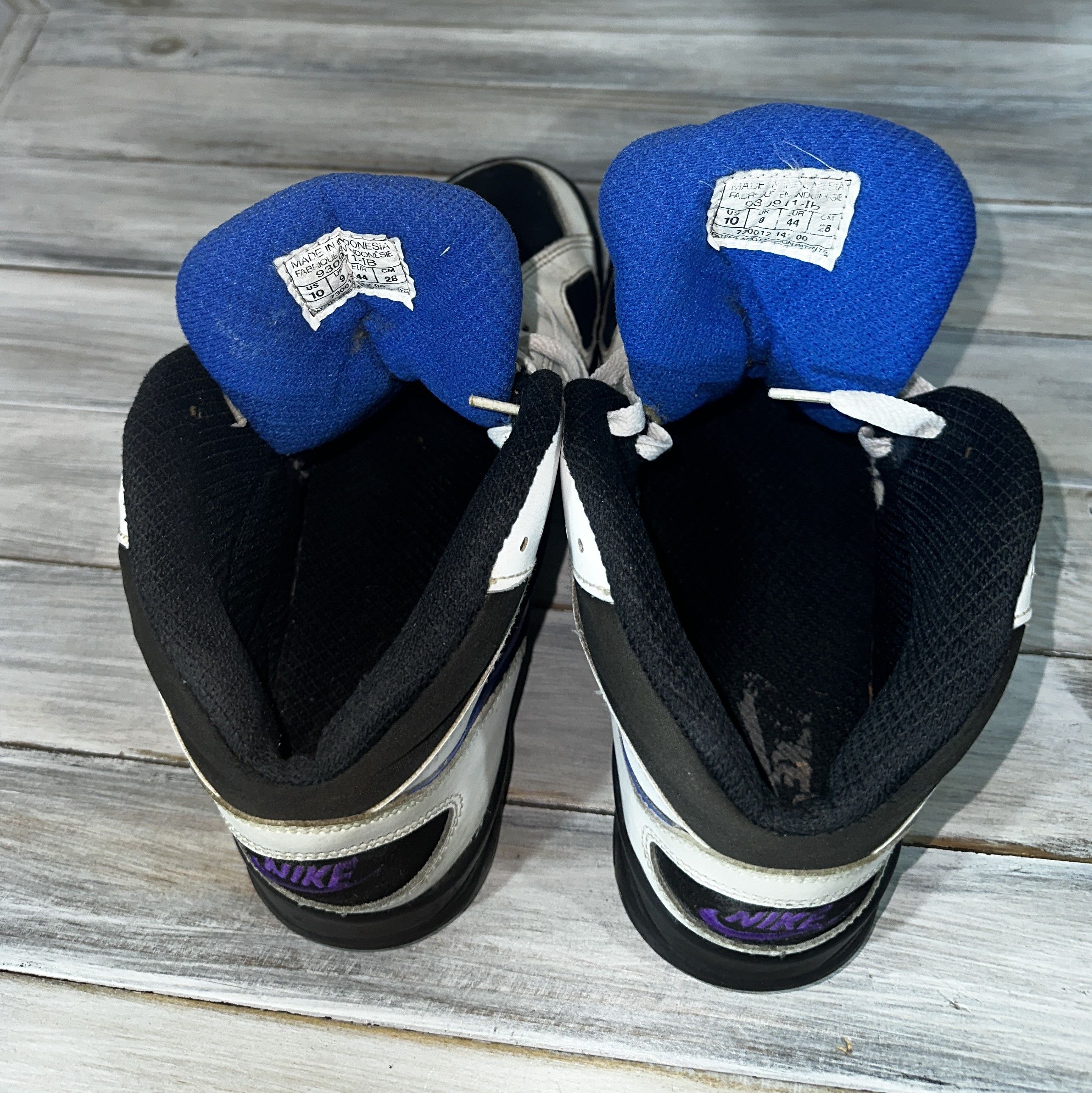 Nike × Vintage 1993 Vintage Nike Force Basketball Sneakers Very Rare Retro Size US 10 / EU 43 - 12 Thumbnail