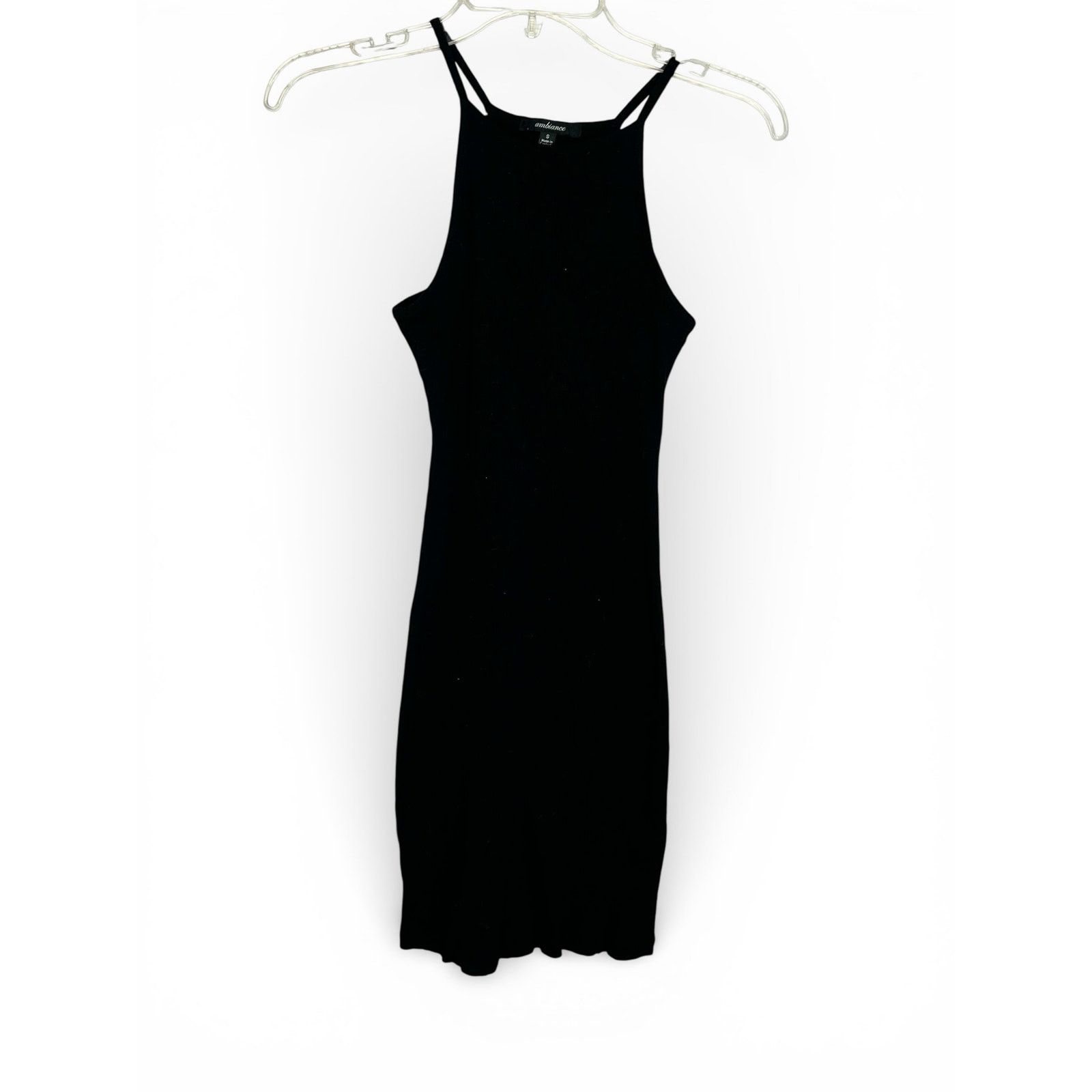 Other Ambiance black ribbed halter bodycon dress Size Small Size S / US 4 / IT 40 - 2 Thumbnail