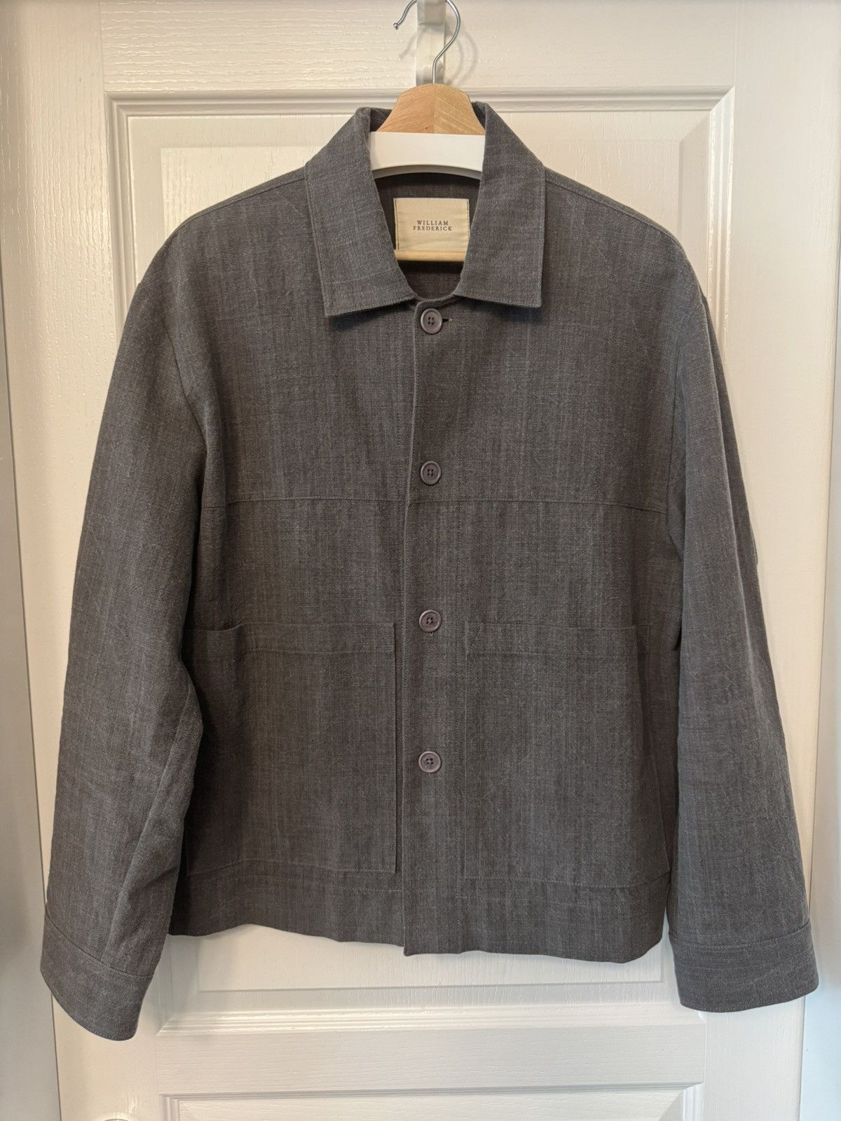 William Frederick William Frederick Sample Cafe Jacket in Sumi Ink Cotton Size US M / EU 48-50 / 2 - 4 Thumbnail