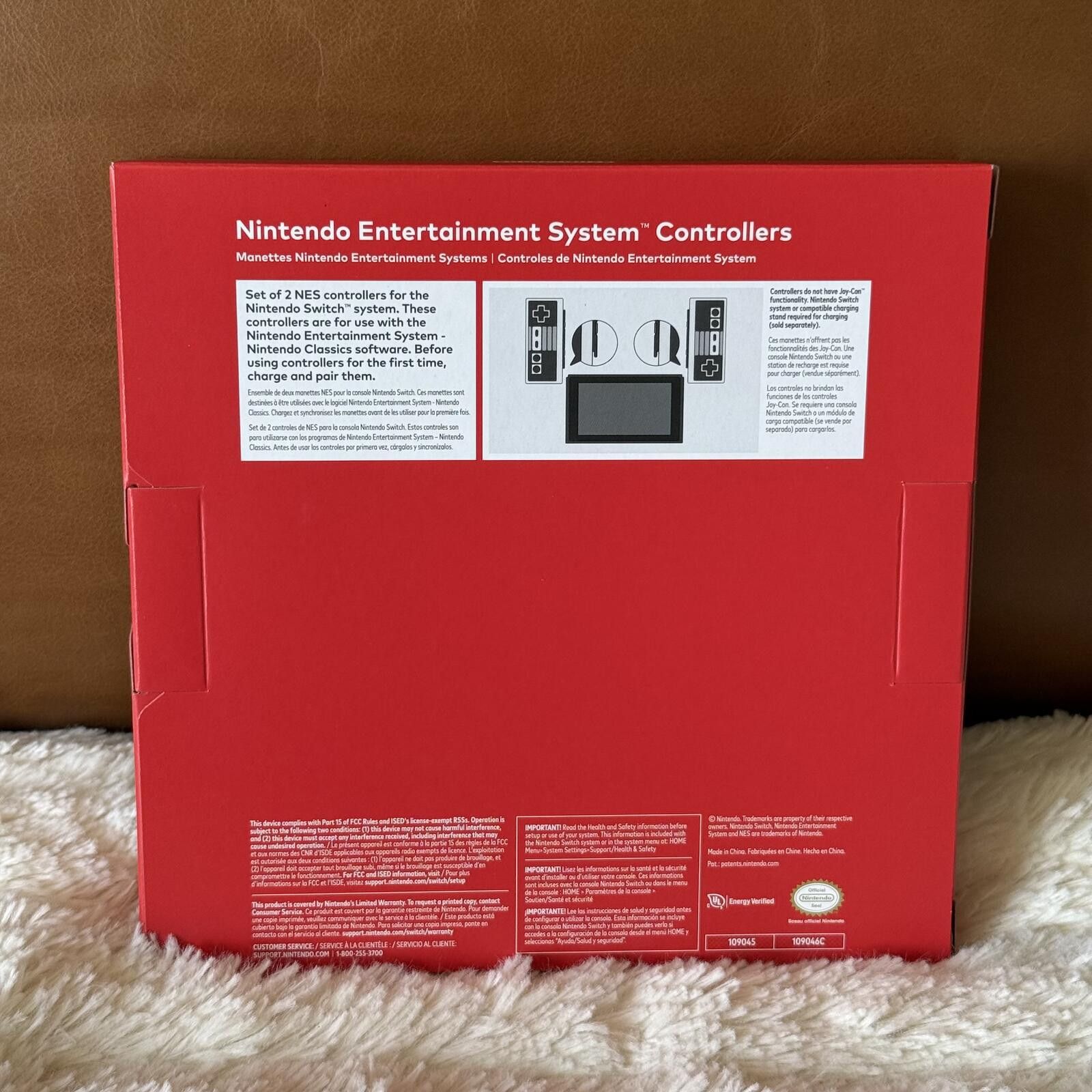 Nintendo Nintendo Switch Online NES Controllers 2 Pack NIB Size ONE SIZE - 2 Thumbnail