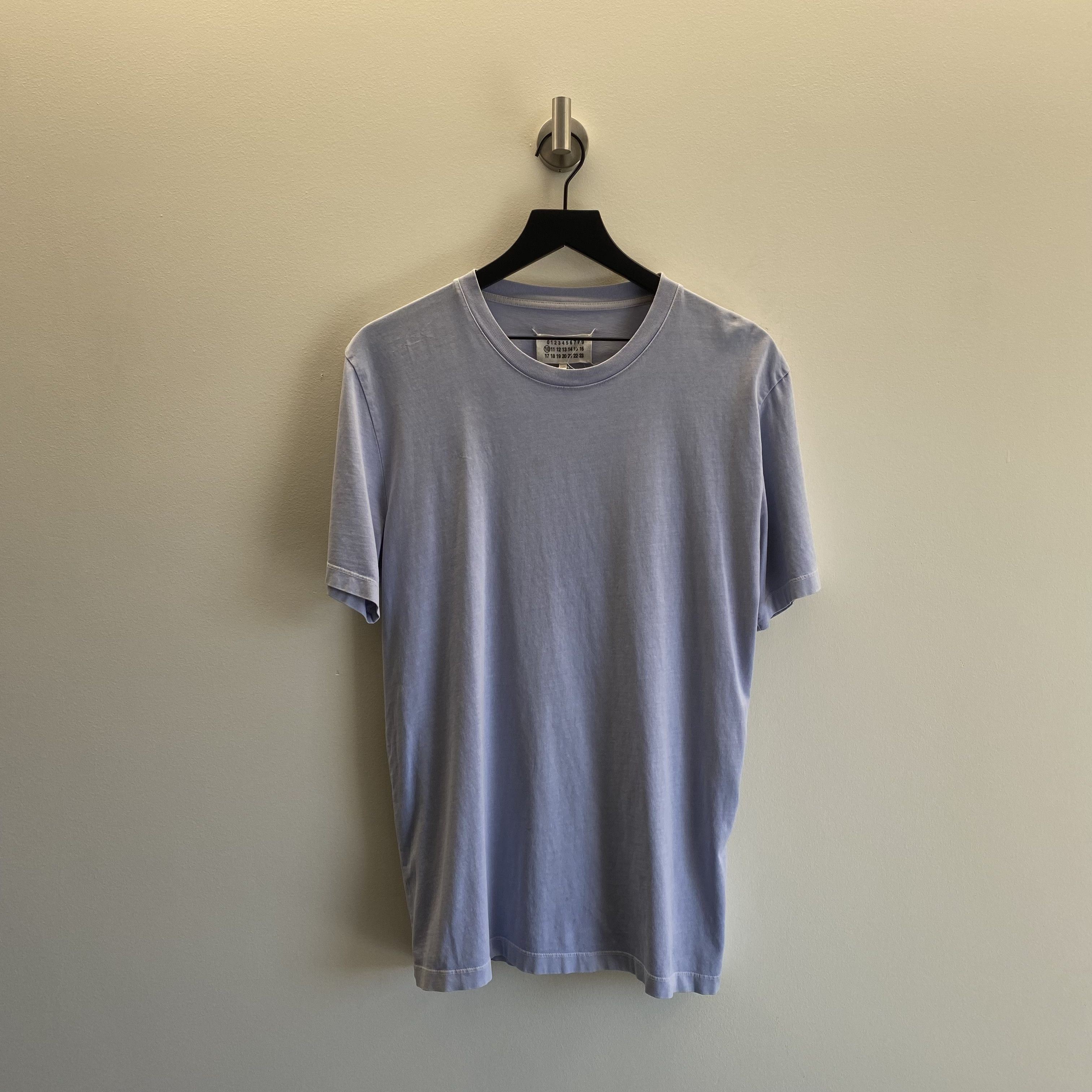 Maison Margiela Blue Basic Tee