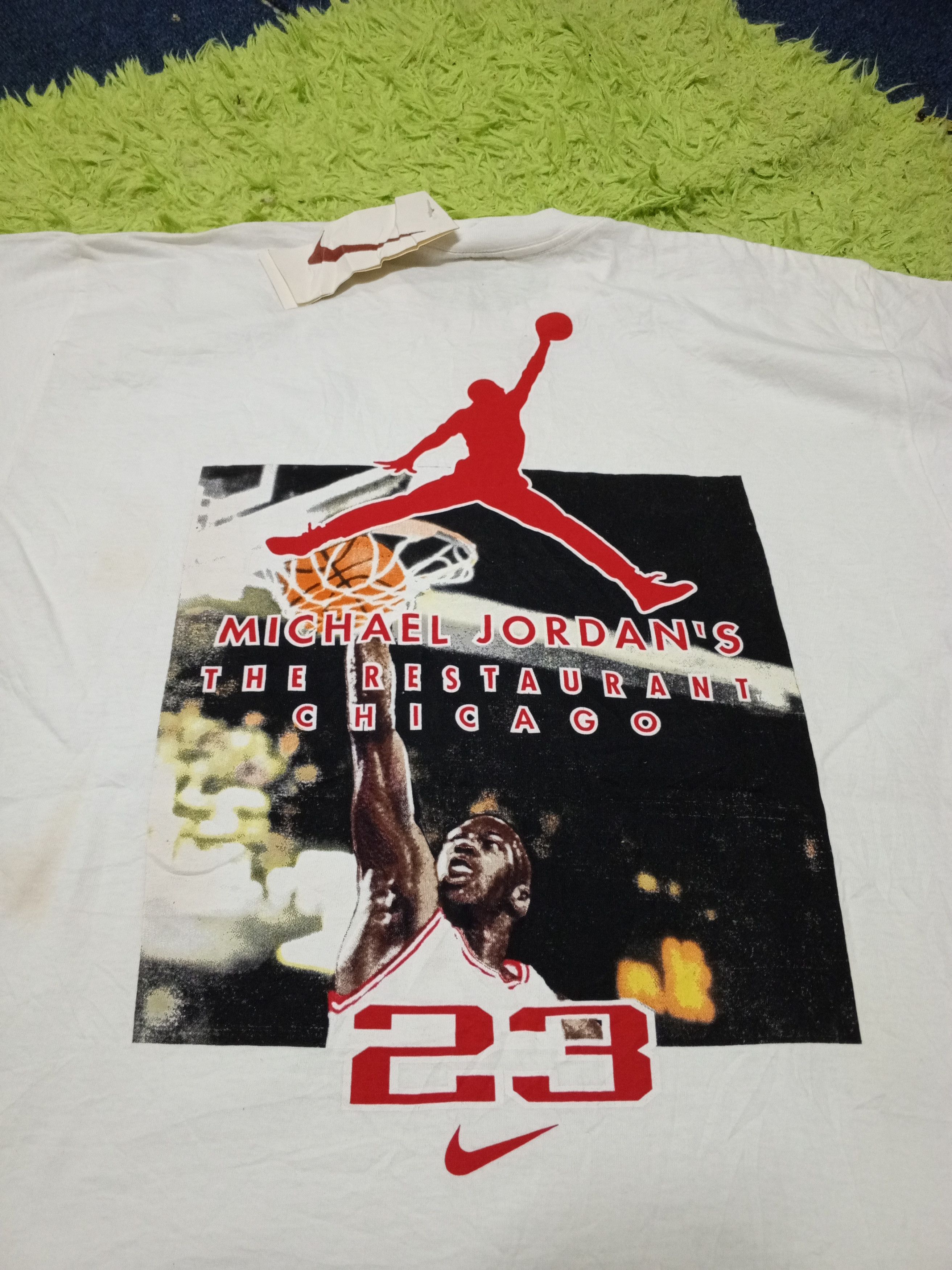 Nike × Vintage NIKE MICHAEL JORDAN'S CHICAGO RARE Size US XL / EU 56 / 4 - 1 Thumbnail