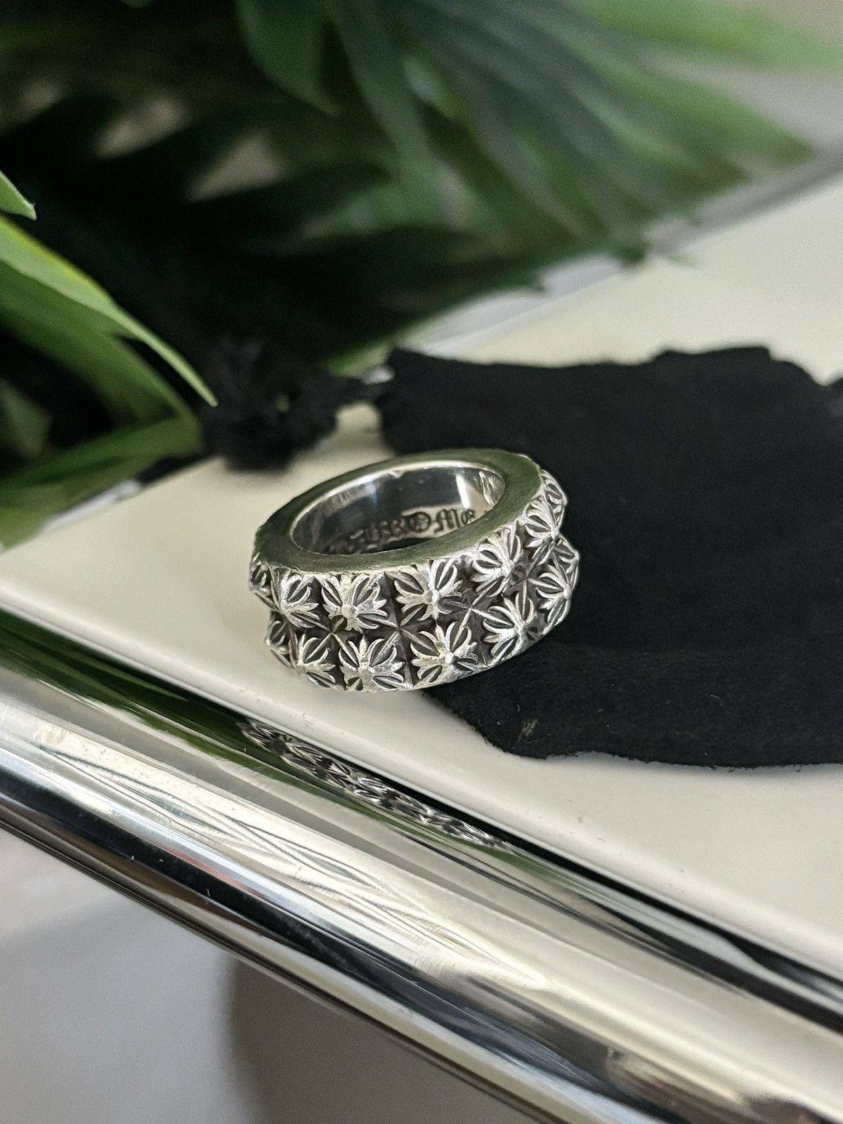 Chrome Hearts RARE - HEAVY DOUBLE PUNK RING Size ONE SIZE - 1 Thumbnail