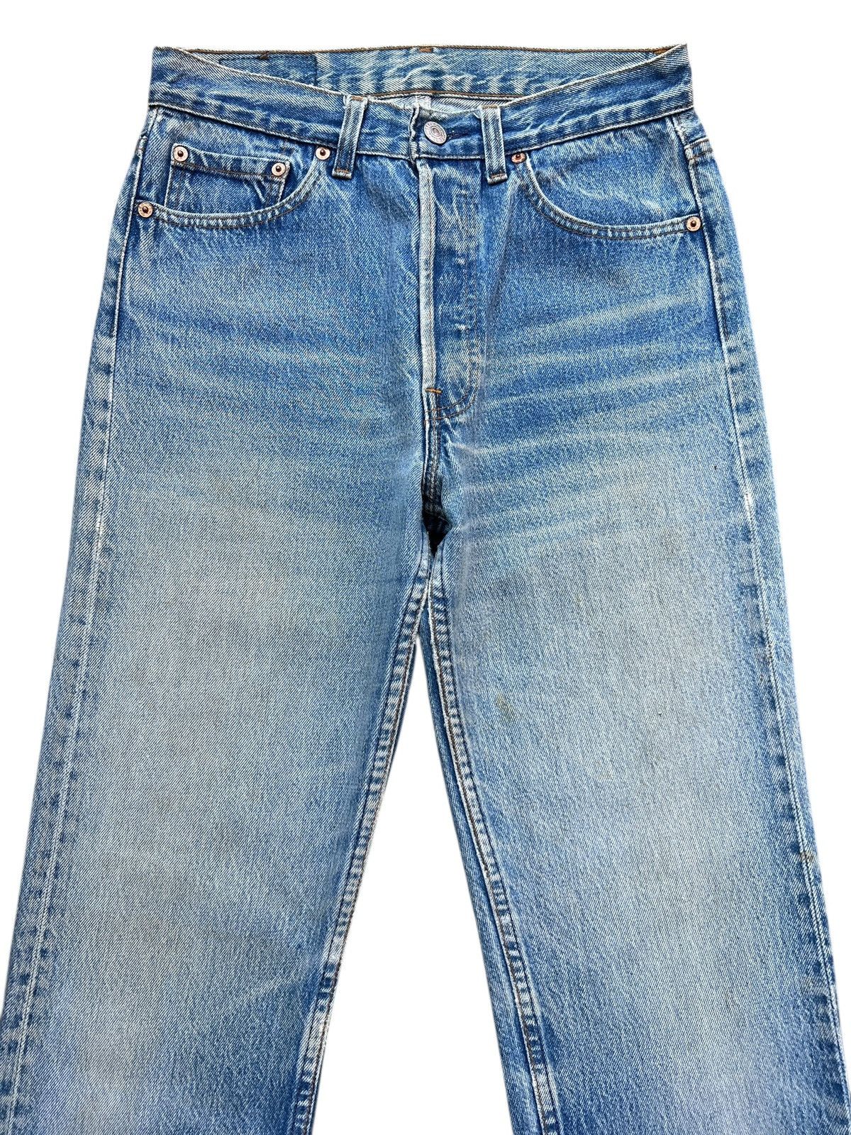 Levi's Vintage 90s Levis 501 Stonewash Denim Jeans Size US 30 / EU 46 - 4 Thumbnail