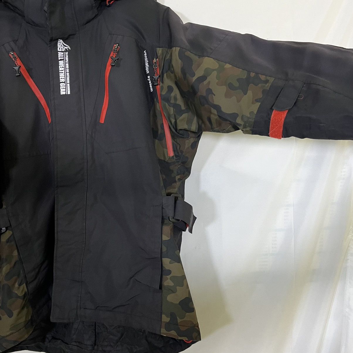 If Six Was Nine AEGIS ALL WEATHER GEAR ADJUSTABLE HOODED JACKET Size US L / EU 52-54 / 3 - 3 Thumbnail