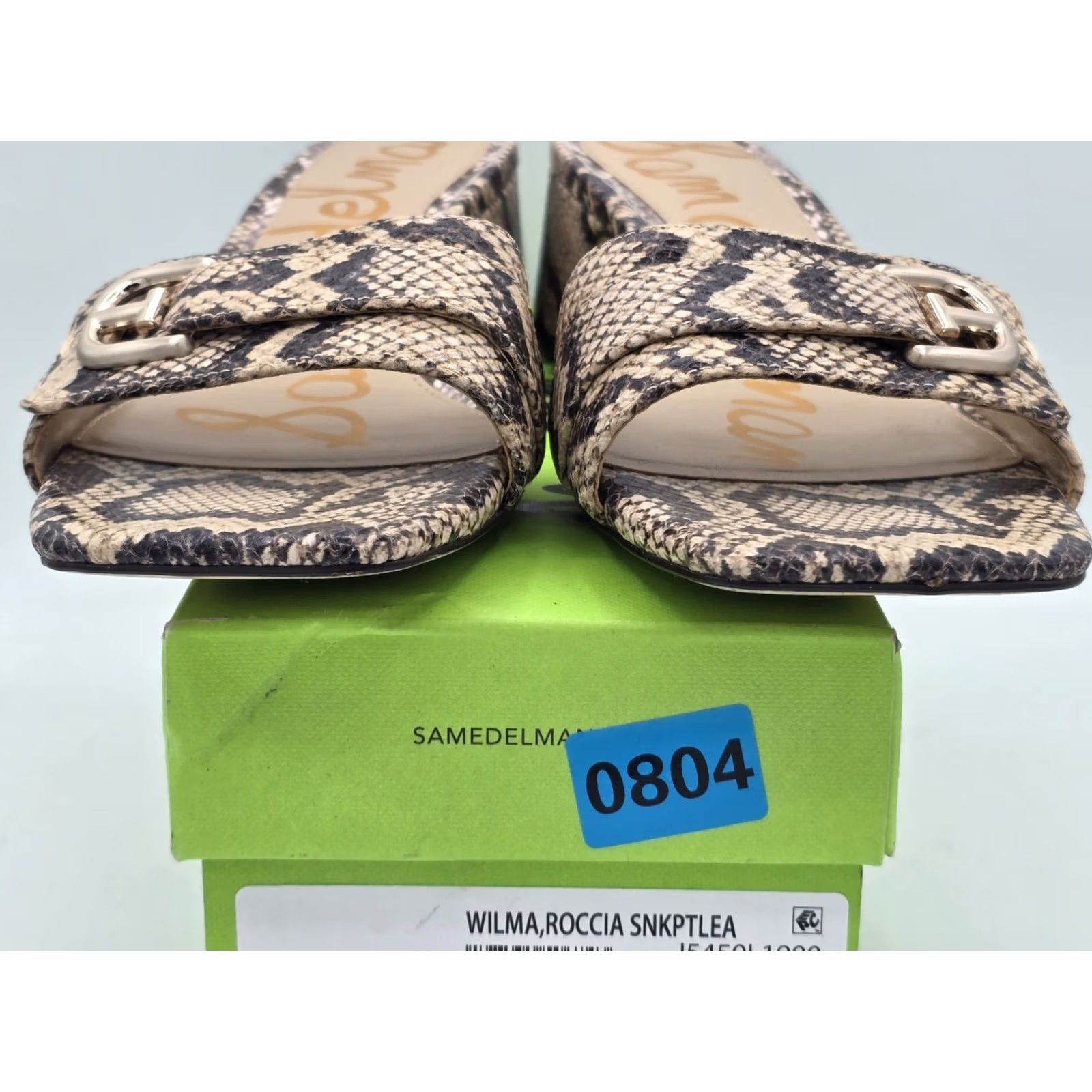 Sam Edelman Sam Edelman Wilma Womens Heels Roccia Sz 9 M Snake Skin Beige Roccia Wilma Womens Heels 9 M Shoes Female Mens? Size US 9 / IT 39 - 2 Thumbnail