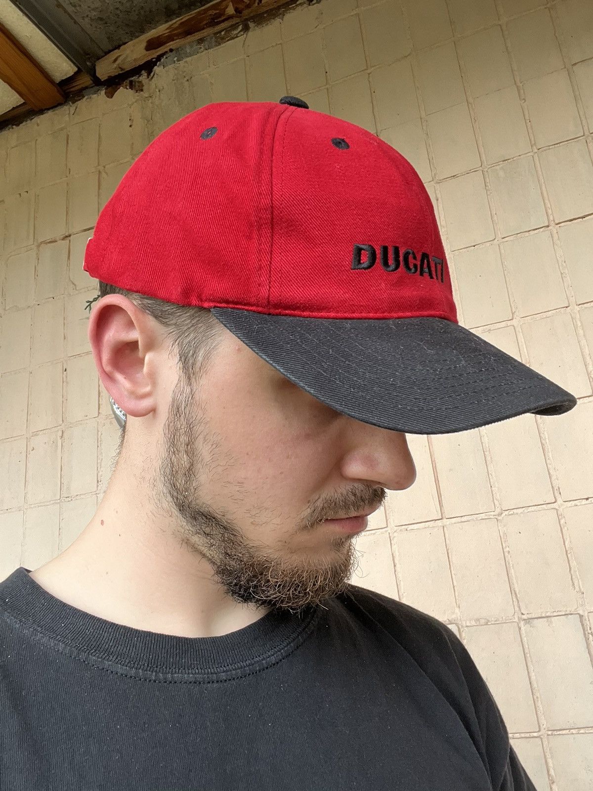 Vintage Vintage Ducati Racing Moto Cap Y2K Hat Size ONE SIZE - 18 Thumbnail