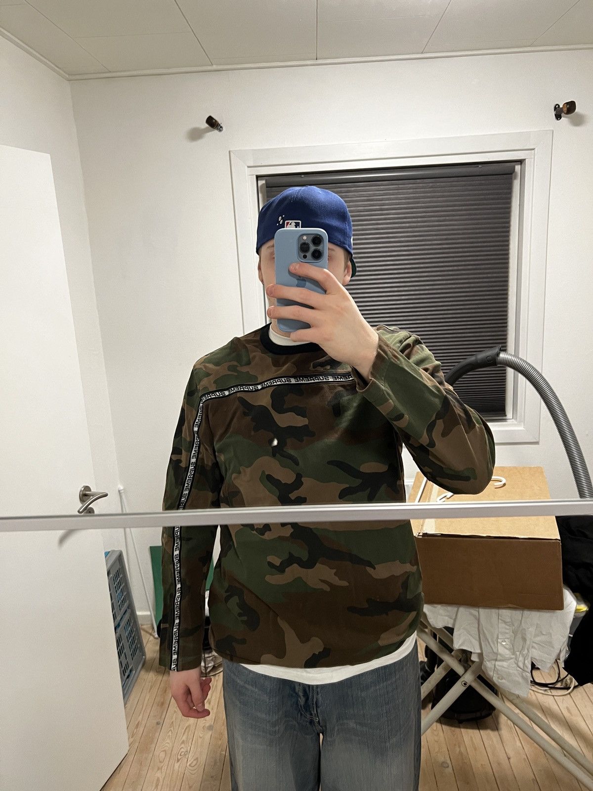Supreme Supreme Camo Sweatshirt Size US XL / EU 56 / 4 - 6 Thumbnail
