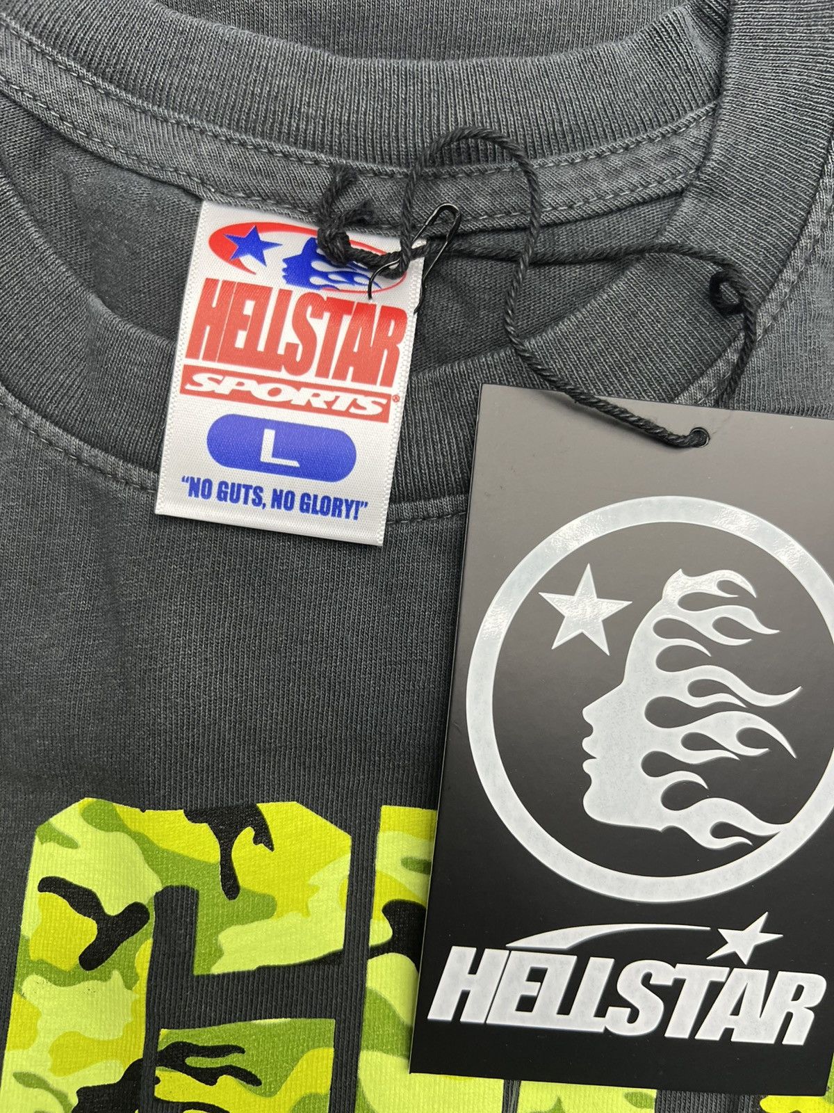 HELLSTAR Hellstar No Guts No Glory T-Shirt Size US L / EU 52-54 / 3 - 4 Thumbnail