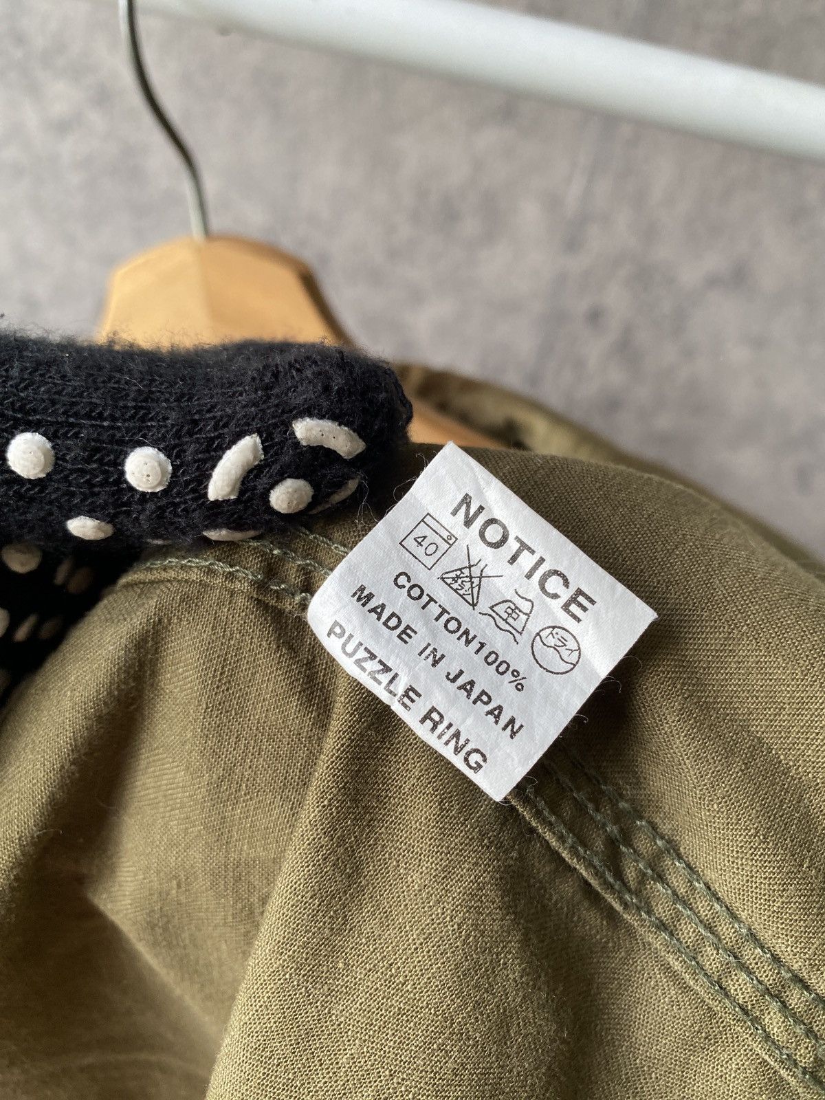 Sassafras Sassafras Japan Olive Green Sunfaded Button Jacket Size US M / EU 48-50 / 2 - 20 Thumbnail