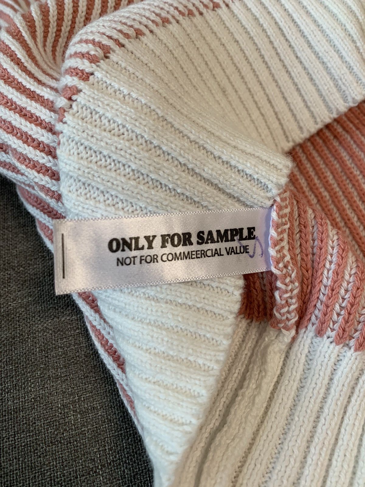 Other Rib Stripe Sweater Knit Y2K Size US L / EU 52-54 / 3 - 2 Thumbnail