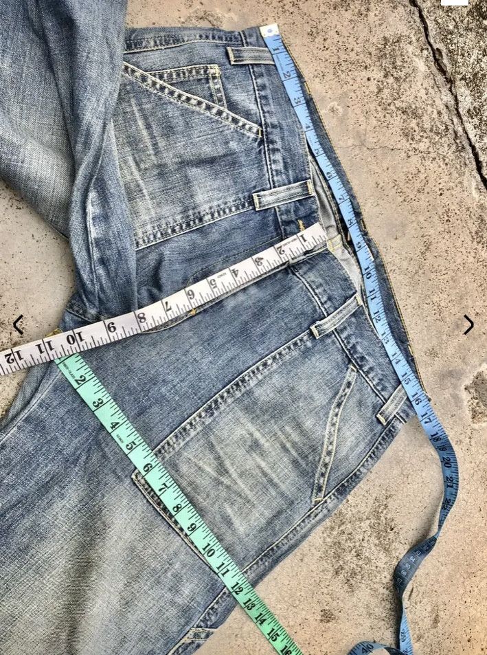 FCUK BAGGY WIDE LEG CARPENTER DENIM BY FCUK Size 33" - 5 Thumbnail
