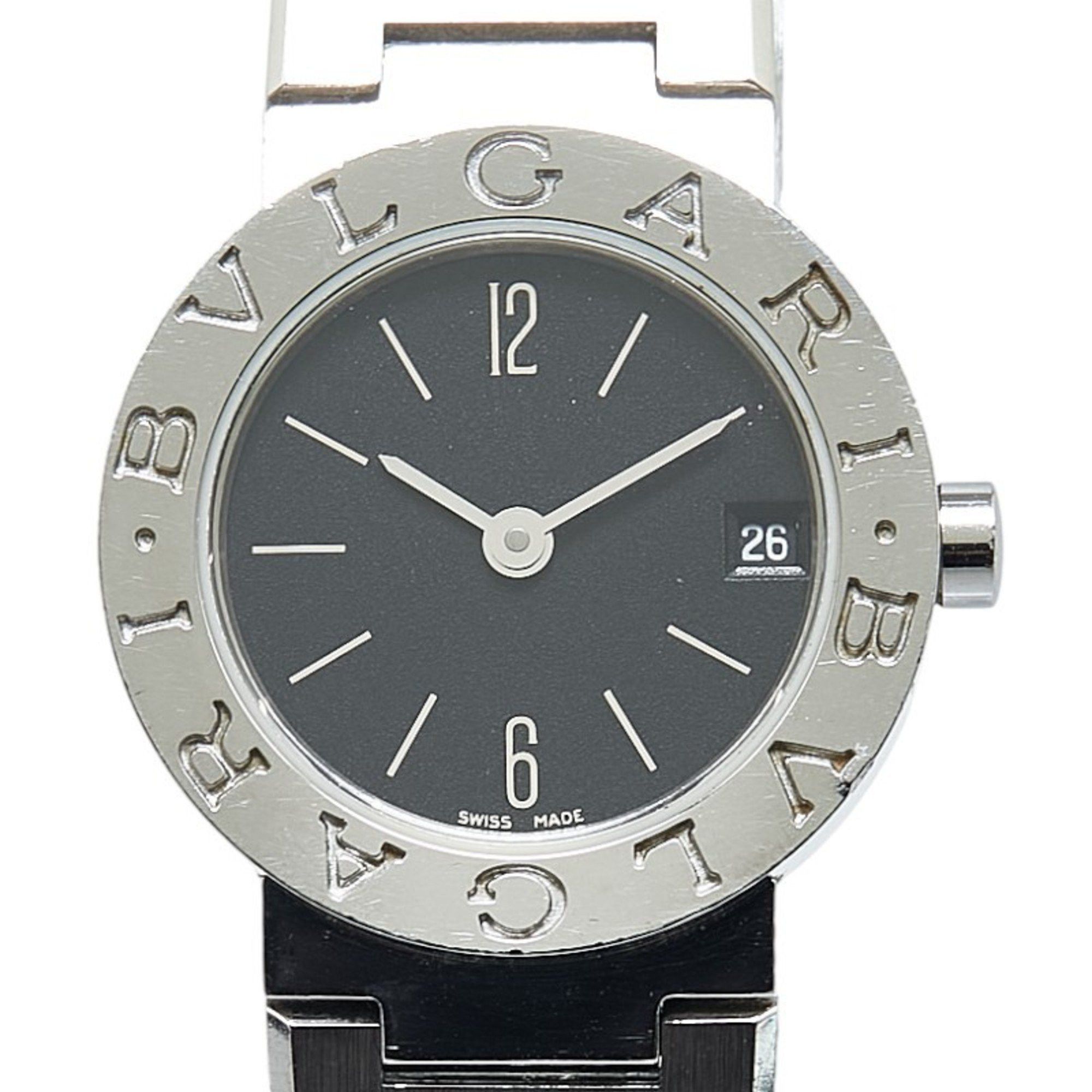 Bvlgari BVLGARI Watch BB23SS Quartz Black Dial Stainless Steel Women's Size ONE SIZE - 1 Thumbnail
