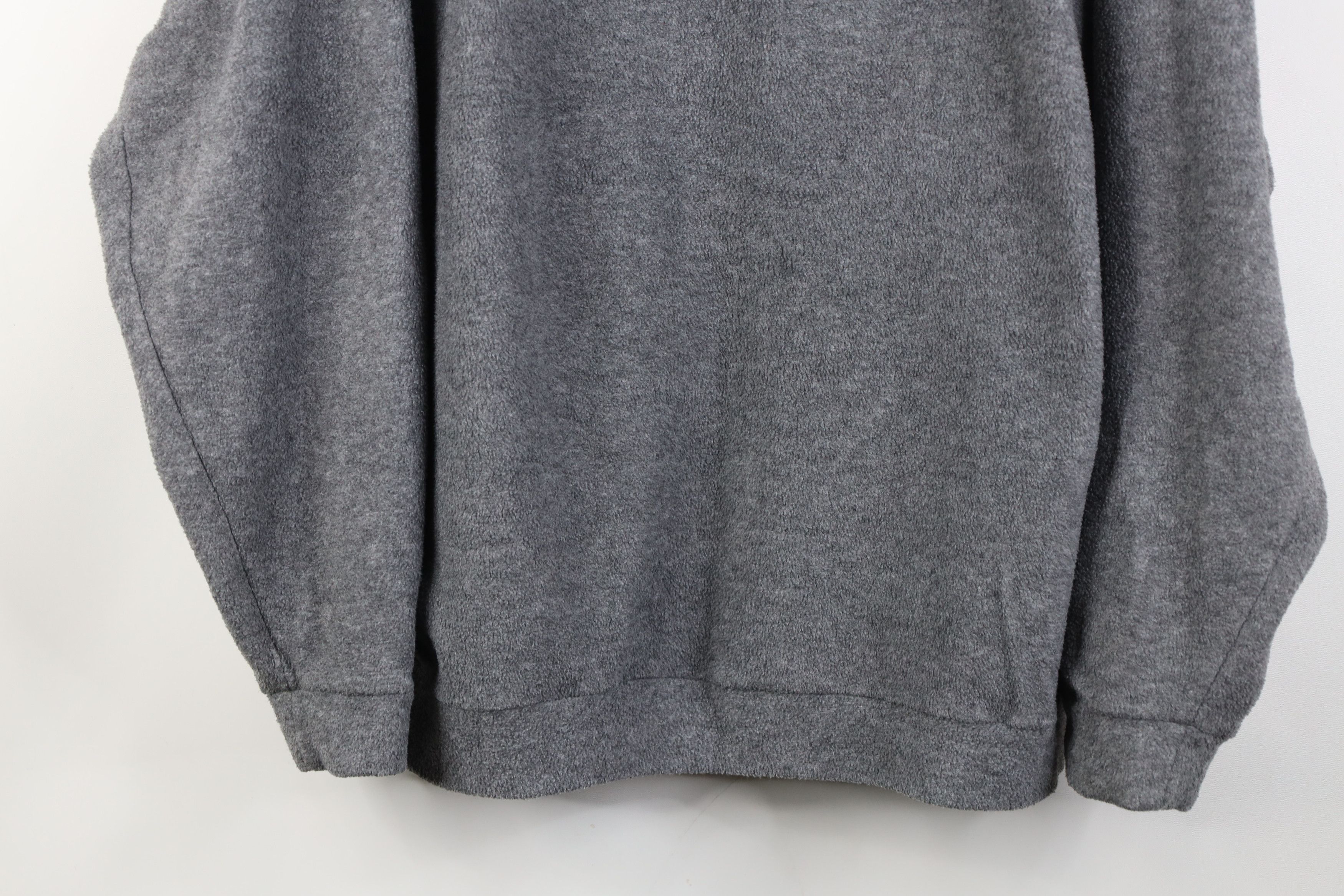 Vintage Vintage 90s Ohio State University Fleece Sweatshirt Gray USA Size US L / EU 52-54 / 3 - 3 Thumbnail
