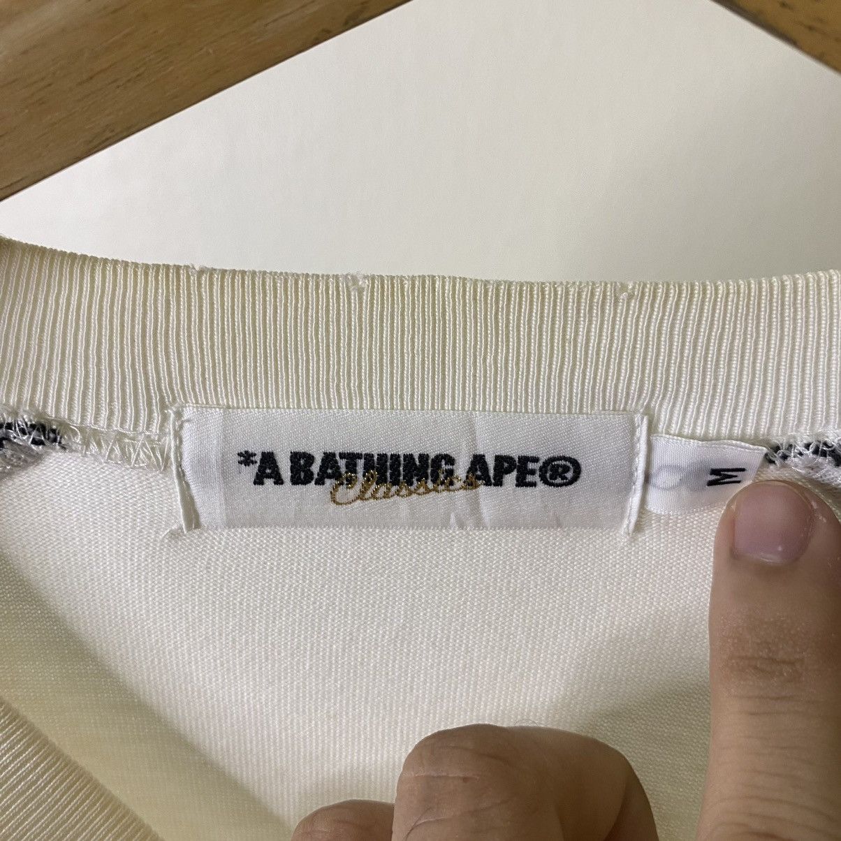 Bape Nigo x BAPE Classic Ape Shall Never Kill Ape LS Tee Size US M / EU 48-50 / 2 - 6 Thumbnail