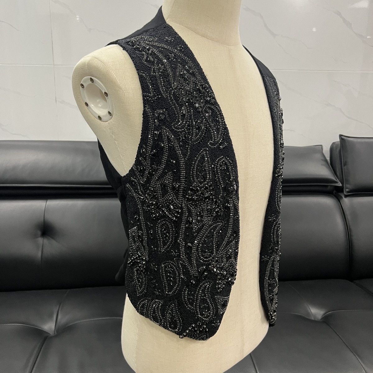 Ann Demeulemeester Ann Demeulemeester SS09Runway Asymmetric “Glass” Vest Jacket Size XS / US 0-2 / IT 36-38 - 5 Thumbnail
