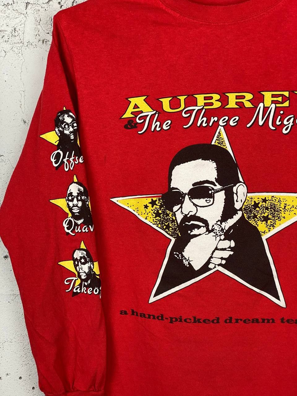 Drake × Rap Tees Drake scorpion tour aubrey the three migos 2018 raptee shirt Size US S / EU 44-46 / 1 - 3 Thumbnail