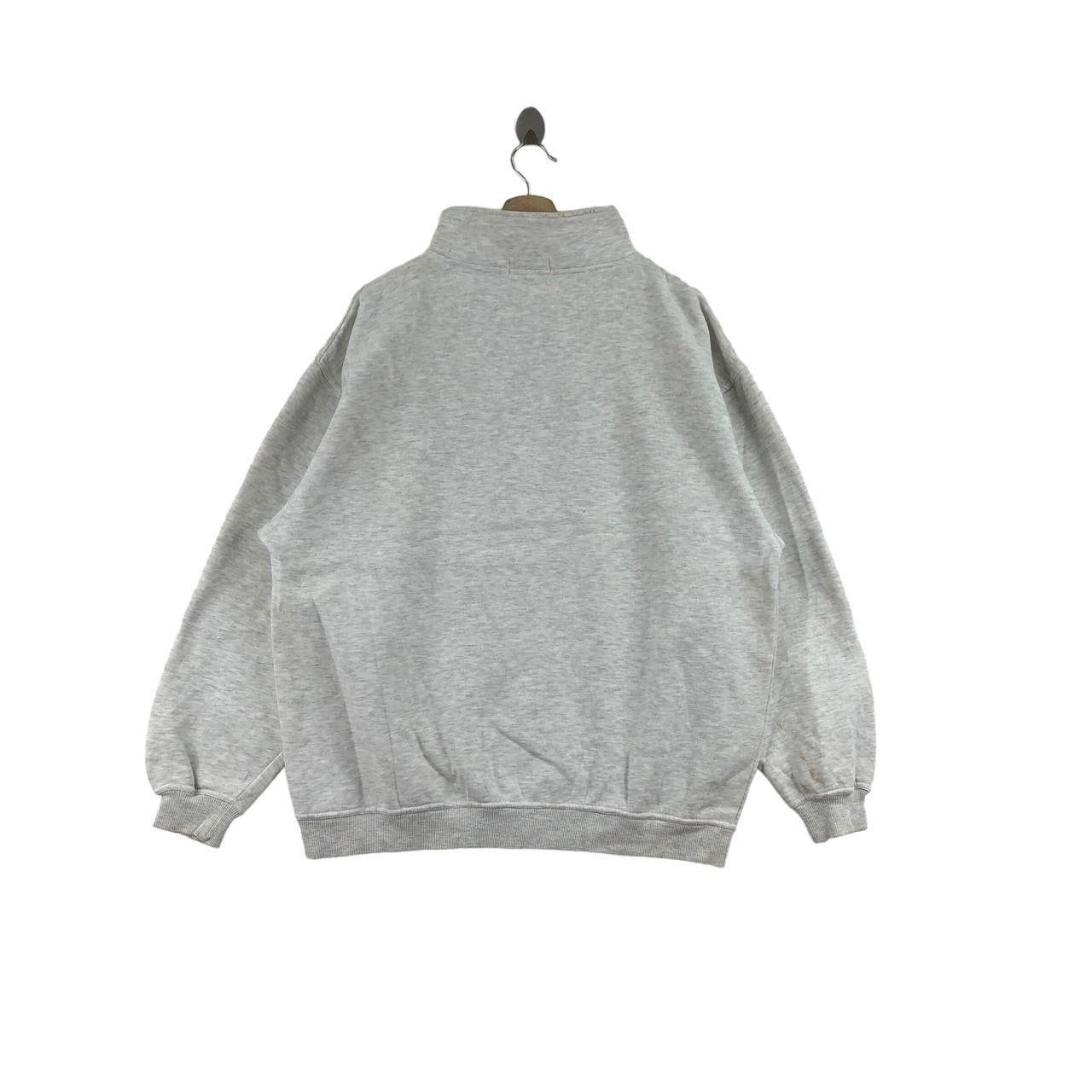 Fila Vintage FILA ITALIA HALF ZIPPER Baggy Sweatshirt Sweater Size L / US 10 / IT 46 - 2 Thumbnail