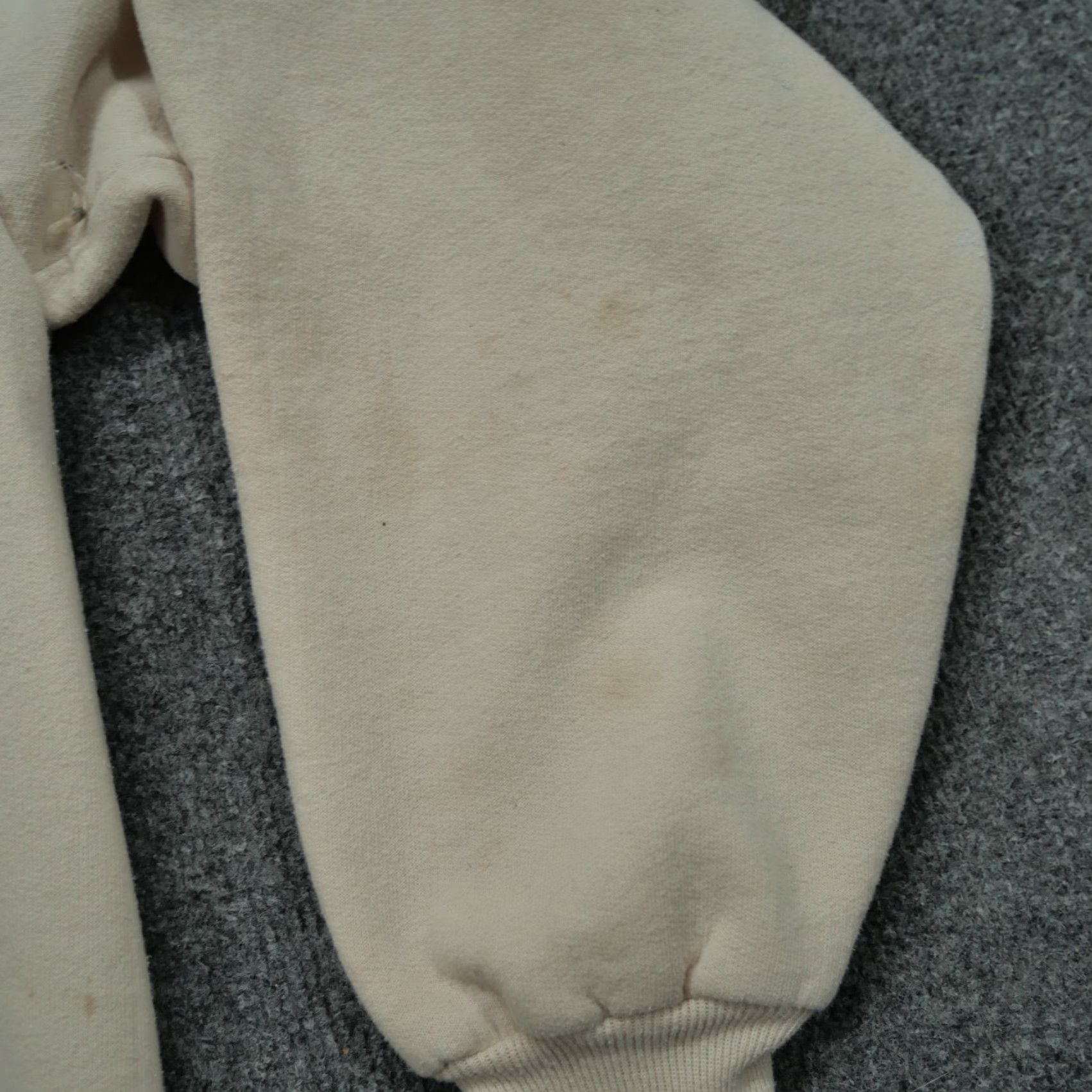 Jerzees VINTAGE Jerzees Sweatshirt Men L Tan Beige Horse Theme Long Sleeve Crew Neck Pullover Size US L / EU 52-54 / 3 - 6 Thumbnail