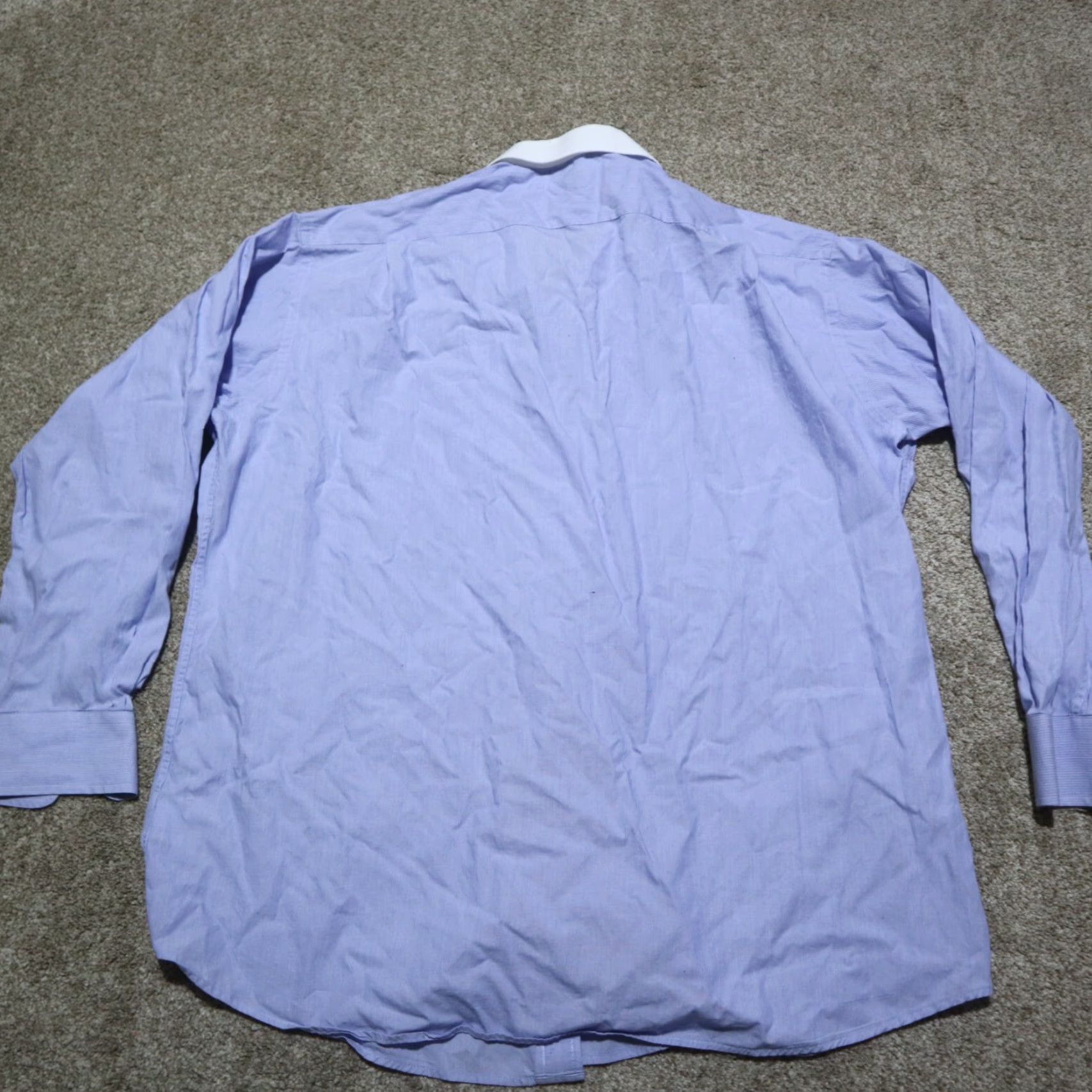 Tommy Hilfiger Tommy Hilfiger Blue Shirt Button-Down Regular Fit Long Sleeve XL Men Size US XL / EU 56 / 4 - 8 Thumbnail