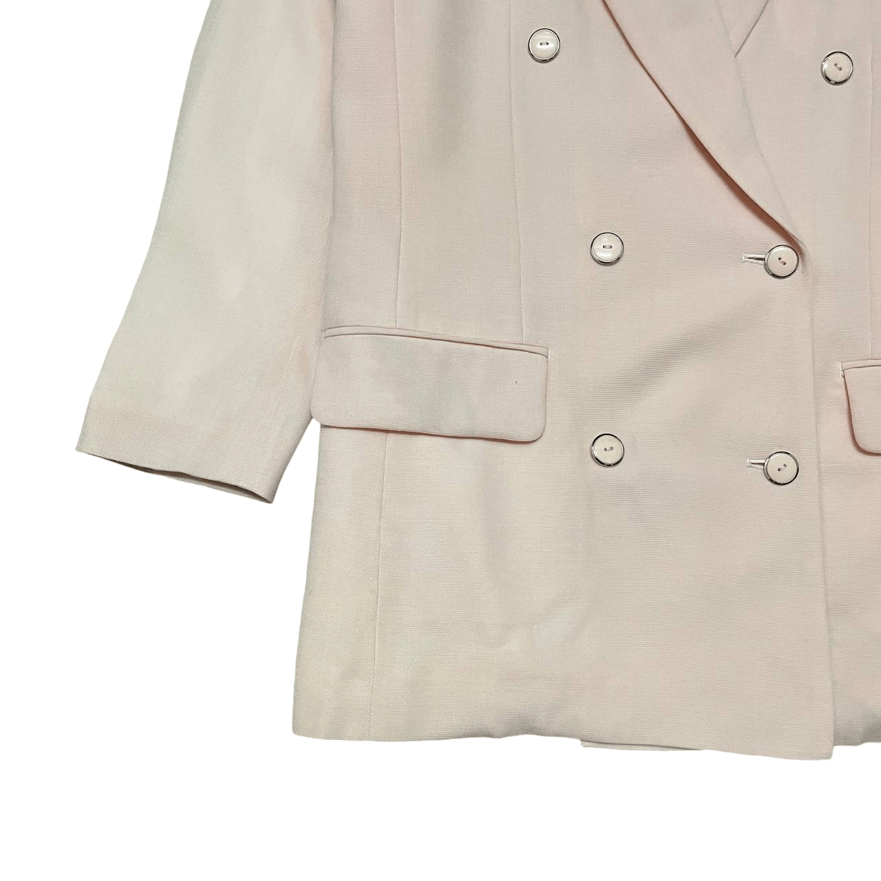 Courreges Vintage Courreges Paris Pink Wool Blazer Coat Size US M / EU 48-50 / 2 - 3 Thumbnail
