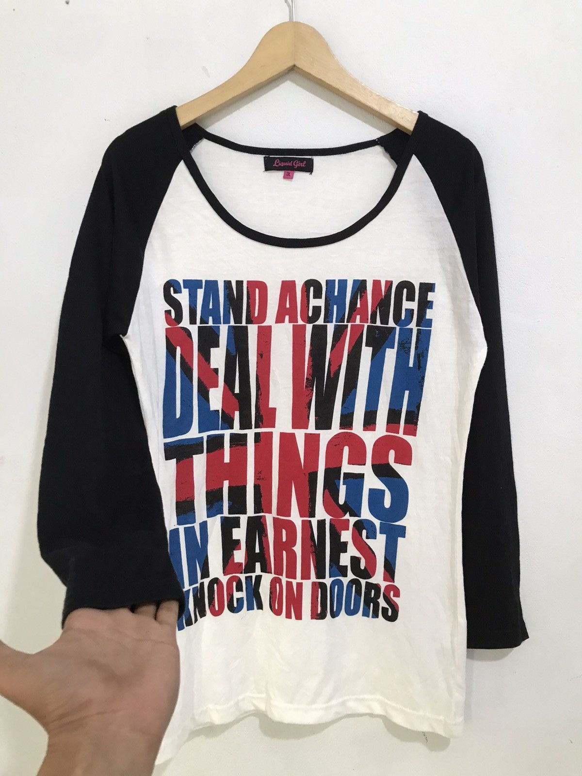 Hysteric Glamour Poem Stand Achange Deal With things longsleeve Size L / US 10 / IT 46 - 2 Thumbnail