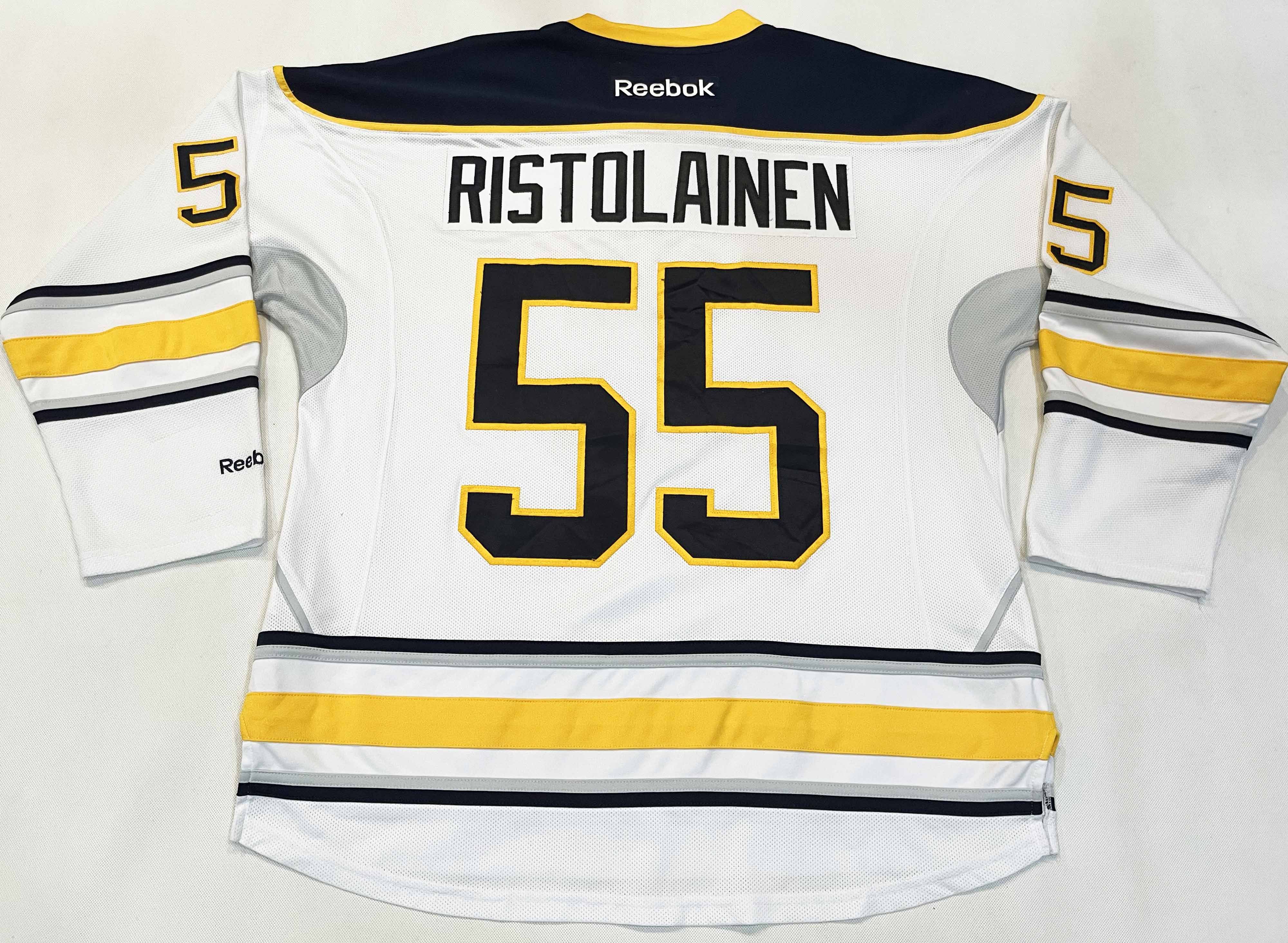 Reebok Buffalo Sabres RISTOLAINEN #55 NHL Hockey Jersey