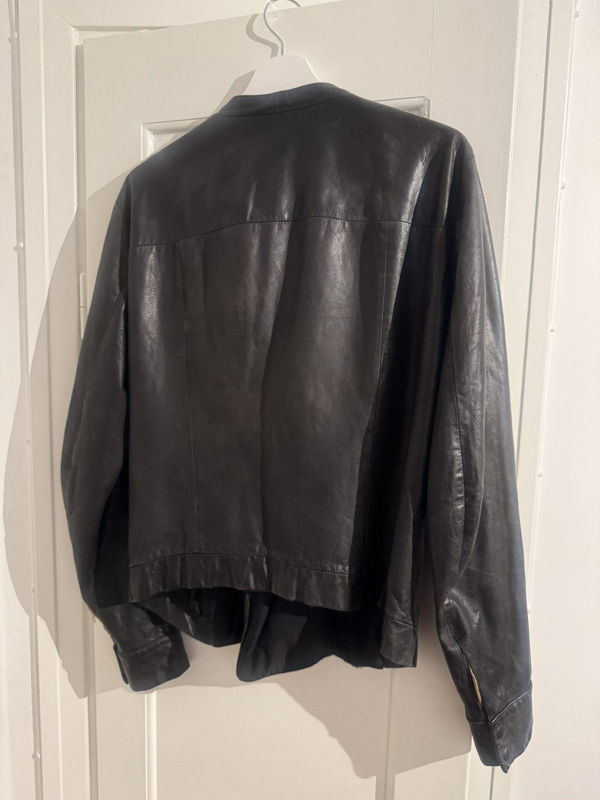 Rick Owens FW05 Buffalo Leather Jacket Size US L / EU 52-54 / 3 - 5 Thumbnail
