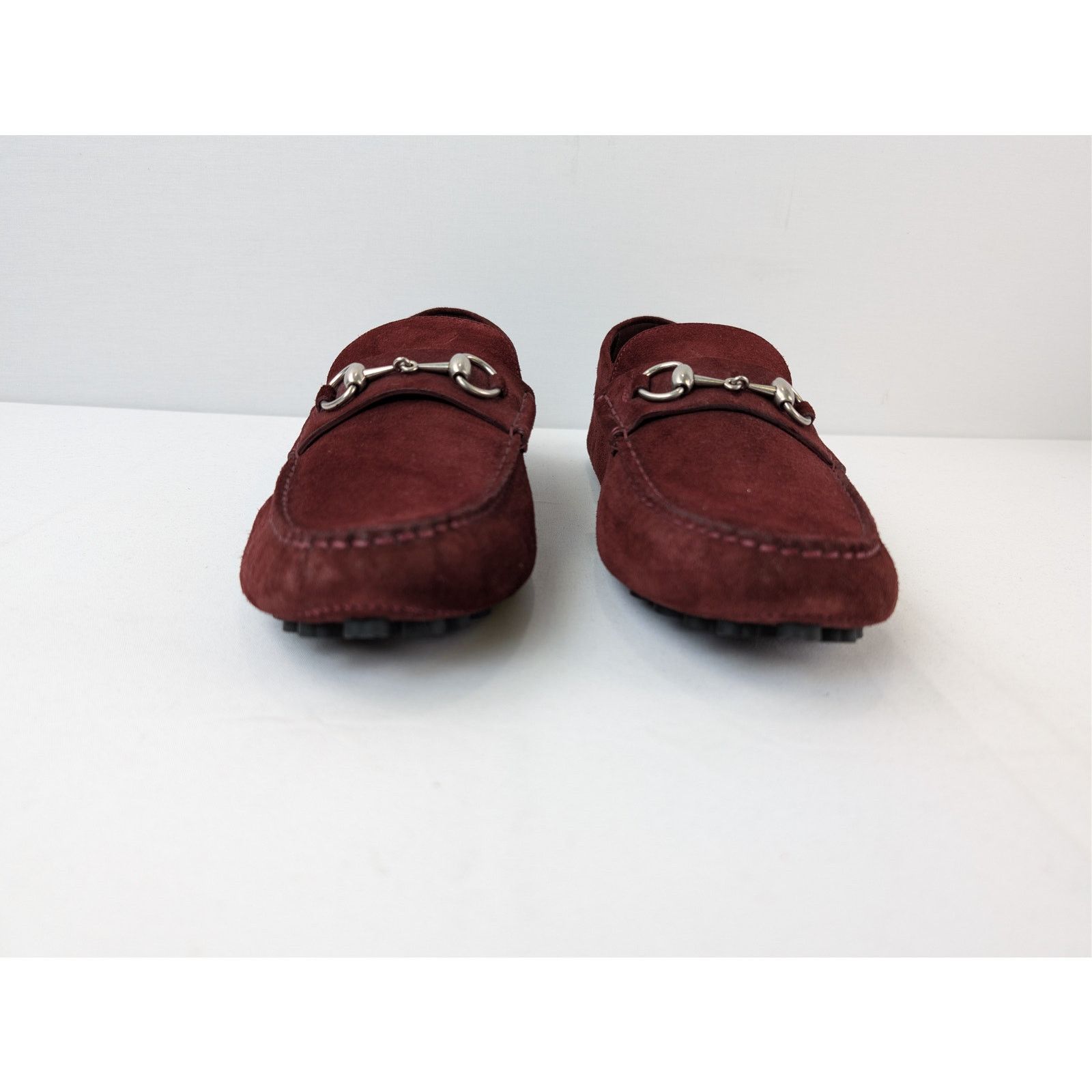 Gucci o1rshd1 Moccasin Leather Suede Sweet Loafers Shoe boots Size US 11.5 / EU 44-45 - 9 Thumbnail