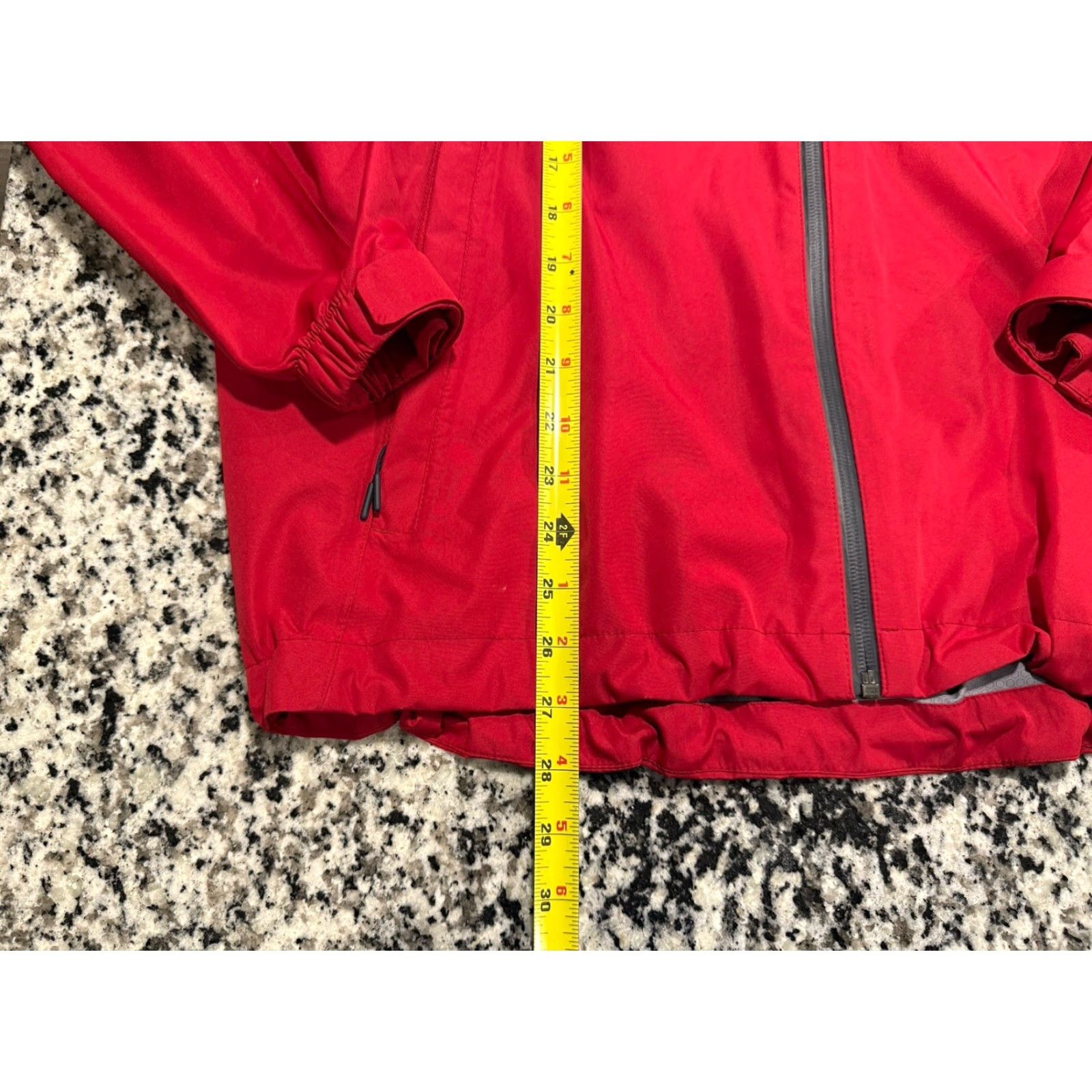 Vintage Chic Fil A Team Jacket Unisex Adults M Red Waterproof Hooded Zip Breathable Softshell Mid-Length Sleeve Jacket Size US M / EU 48-50 / 2 - 2 Thumbnail