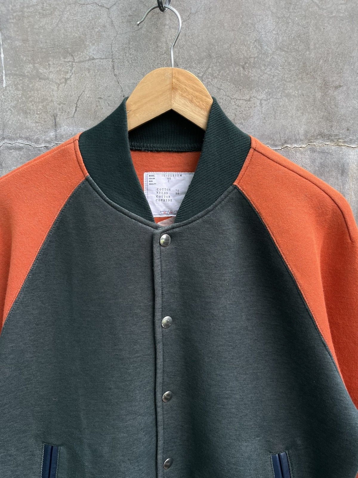 Sacai Two Town Hybrid Varsity Jacket Size US M / EU 48-50 / 2 - 3 Thumbnail