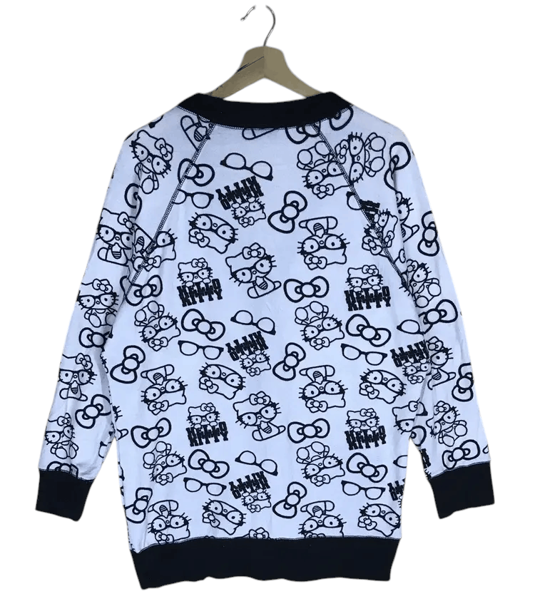 Cartoon Network Sanrio Hello Kitty Fullprints Cardigan Size L / US 10 / IT 46 - 3 Thumbnail