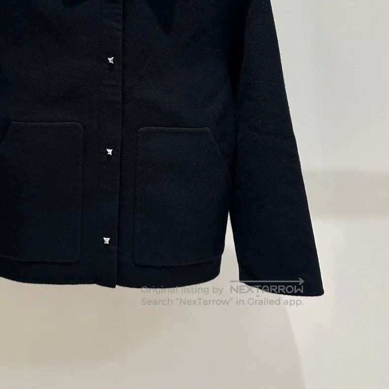 Hermes Hermes Cashmere patchwork short coat Size XXS / US 00 / IT 34 - 3 Thumbnail