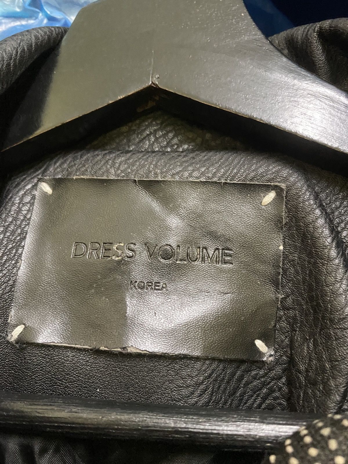 If Six Was Nine Dress Volume Korean Black Leather Biker Jacket Size US L / EU 52-54 / 3 - 8 Thumbnail
