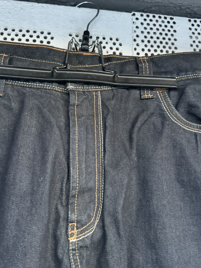 THE ROKKER COMPANY Rokker Raw 38X32 Blue Selvedge Schoeller Dynatec Motorcycle Size US 38 / EU 54 - 3 Thumbnail